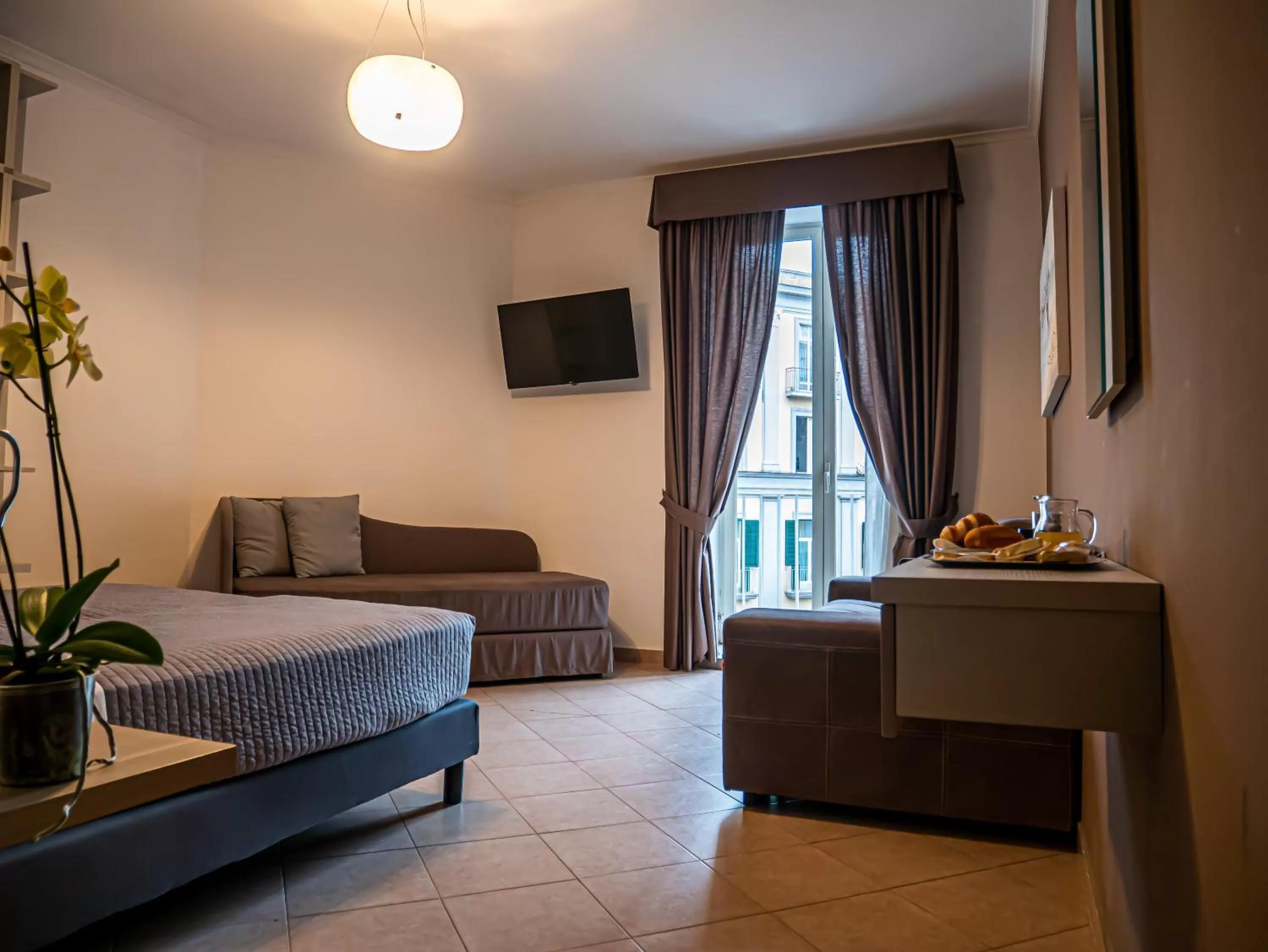 Bed in San Marco Hotel