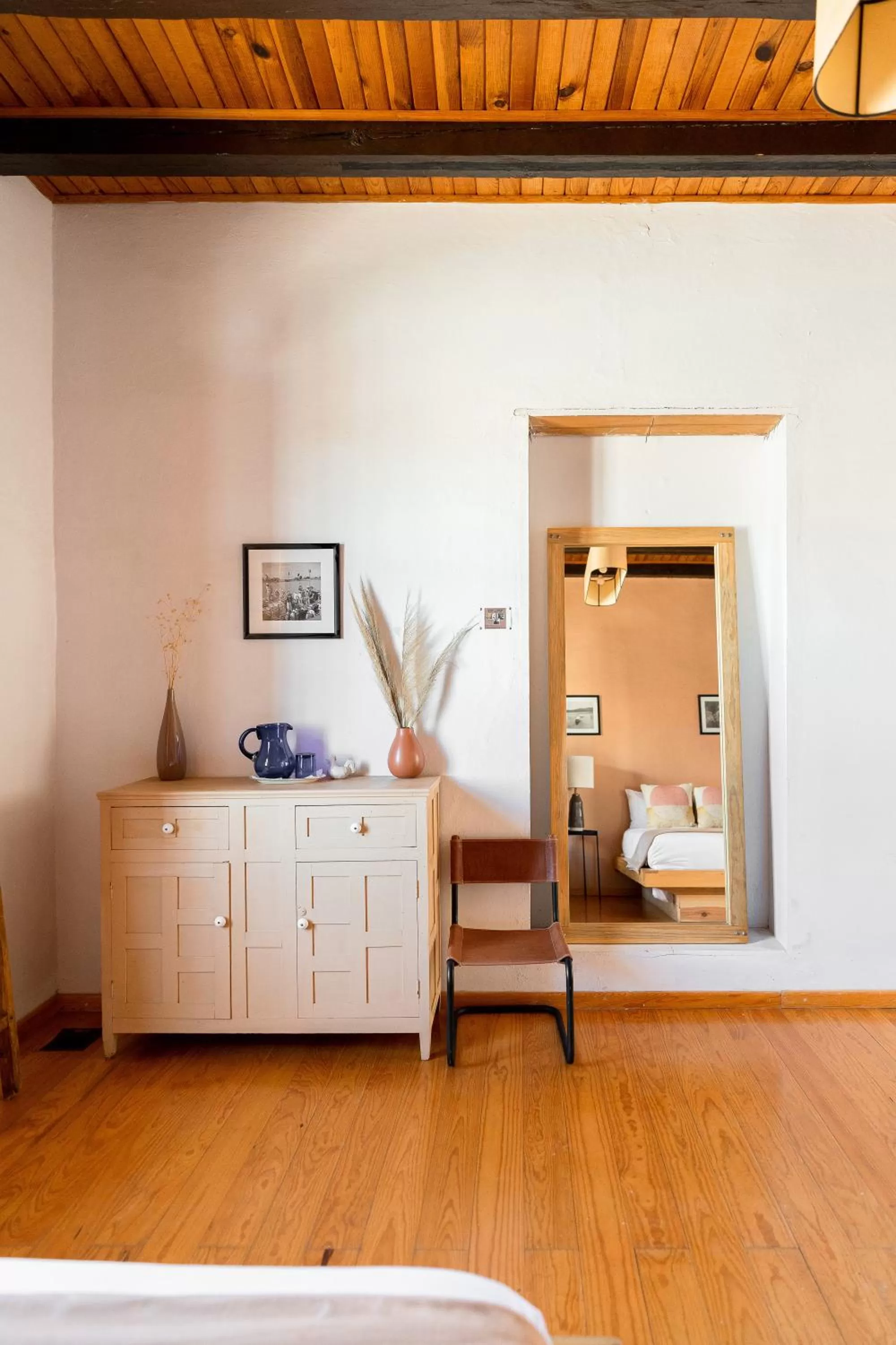 Bedroom, Bed in Casa I. Madero