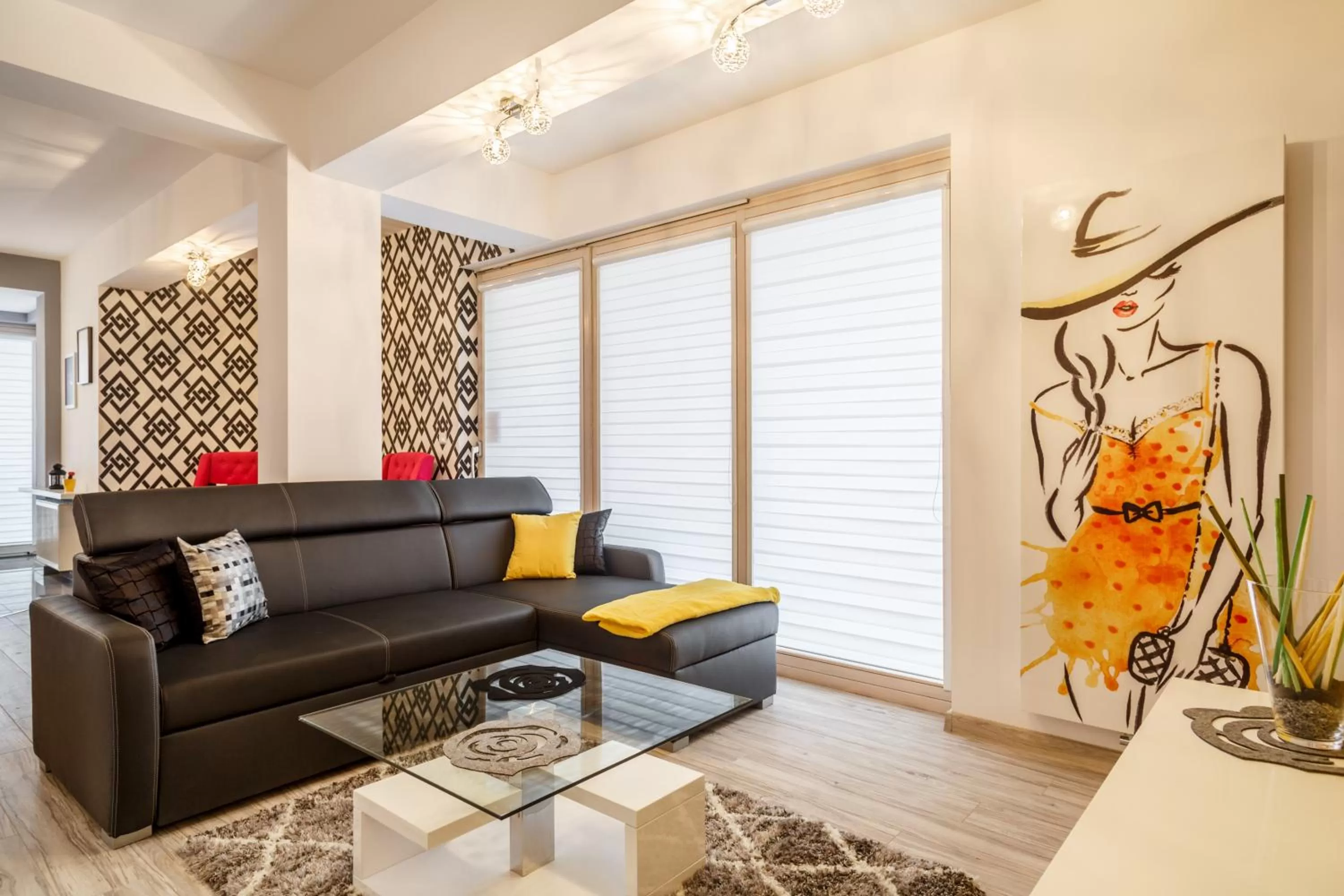 Communal lounge/ TV room, Seating Area in TatryTop Stara Polana Spa