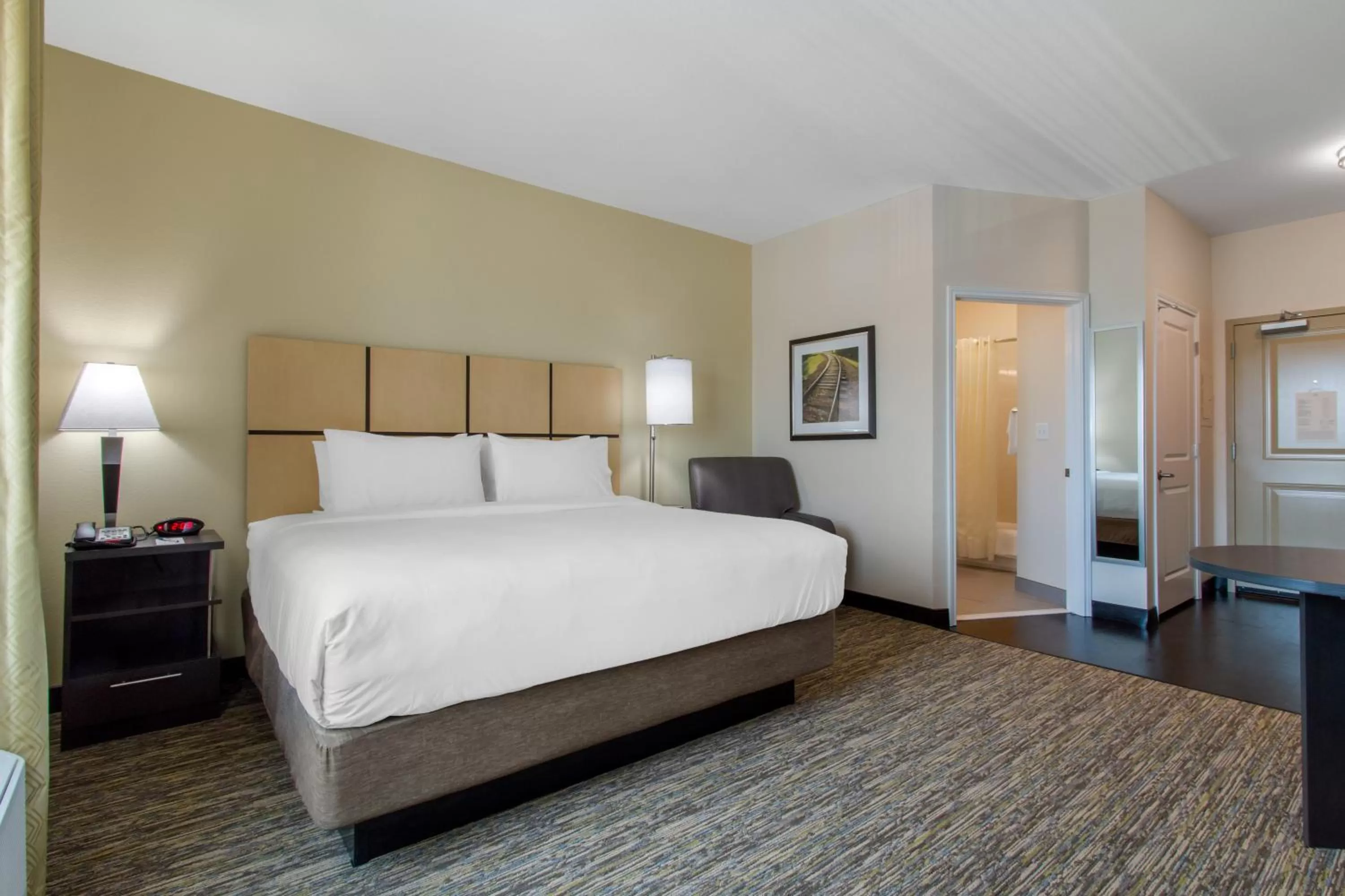 Photo of the whole room, Bed in Candlewood Suites - San Antonio Lackland AFB Area by IHG