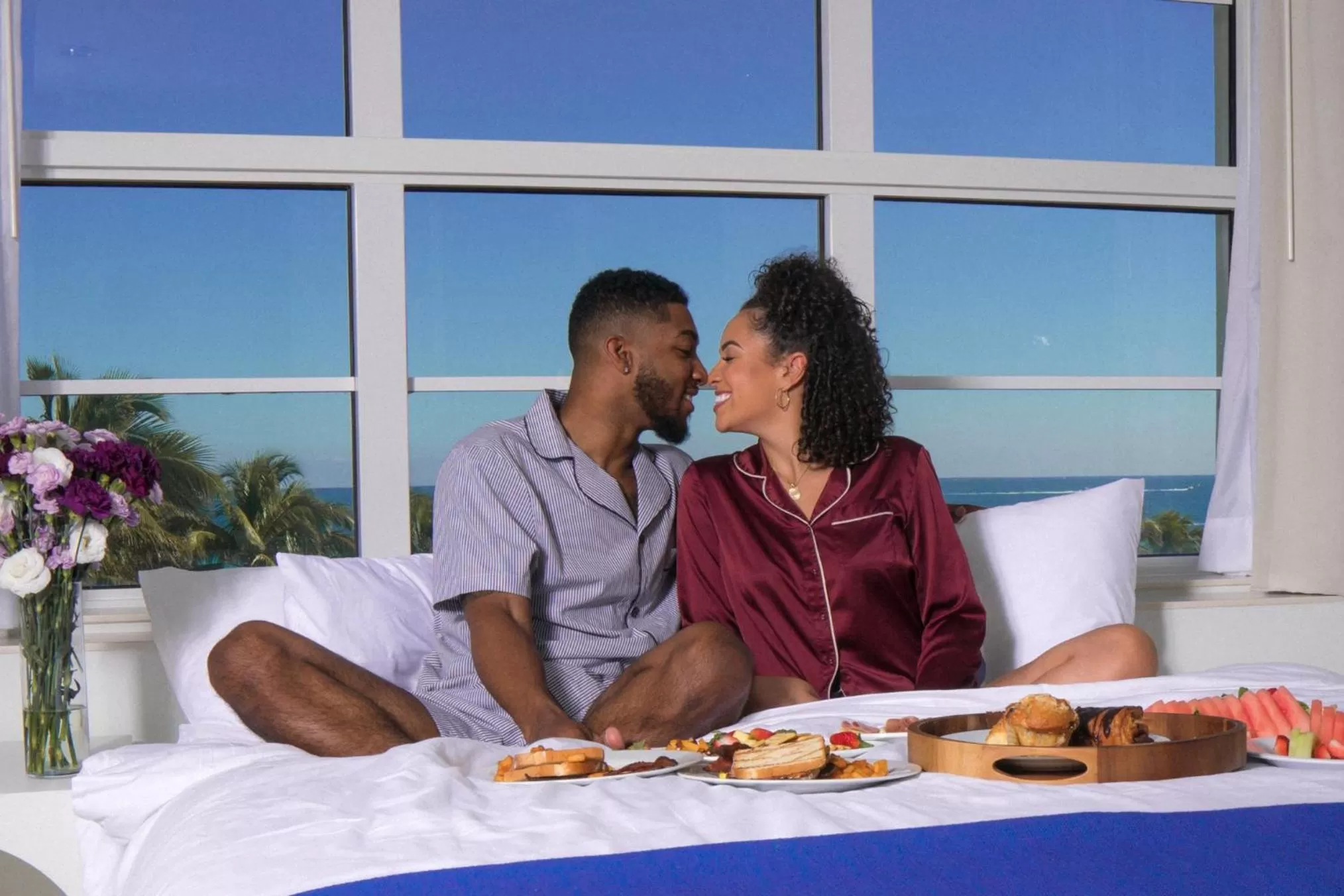 People in Clevelander Hotel