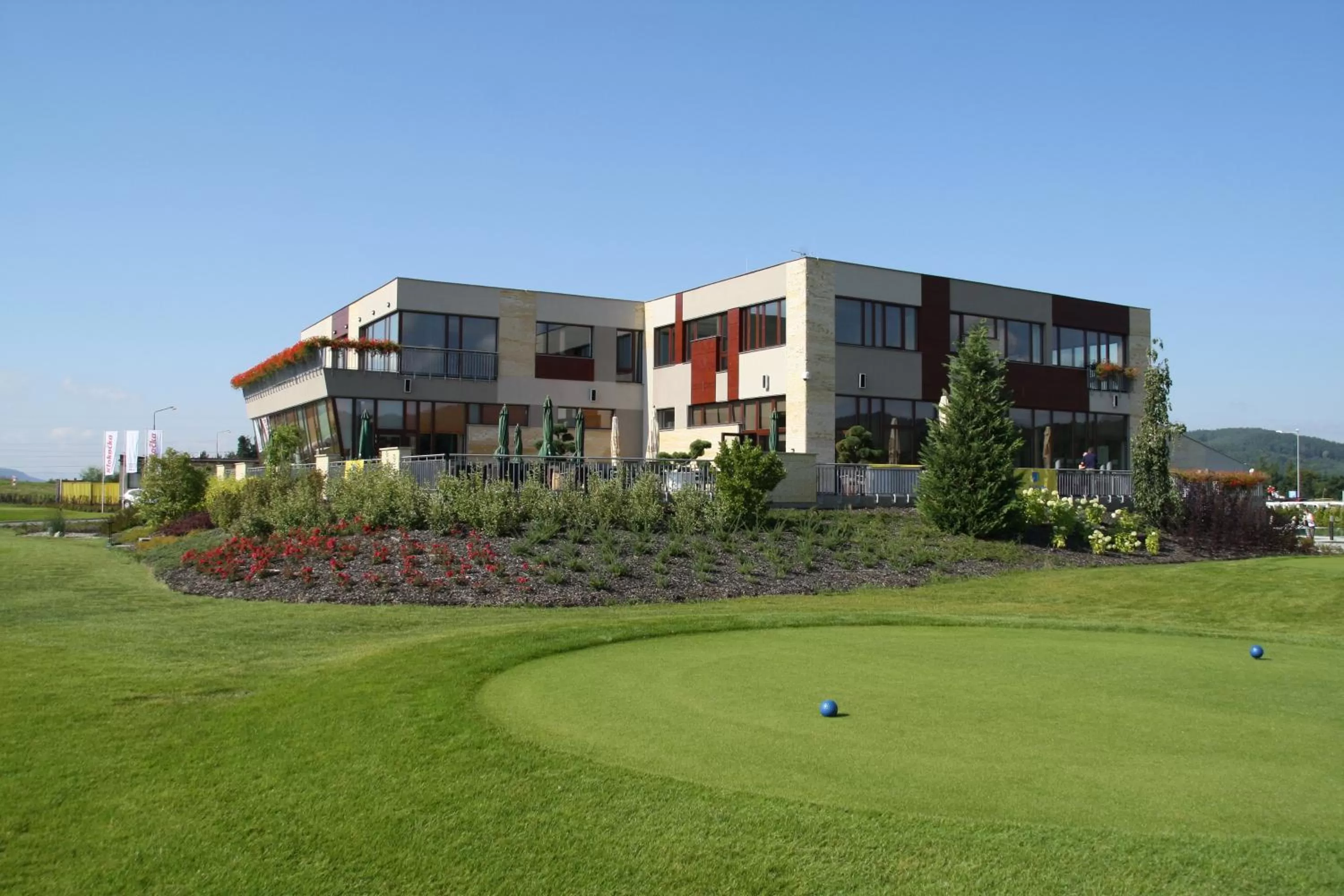 Property building in Hotel Beroun Golf Club