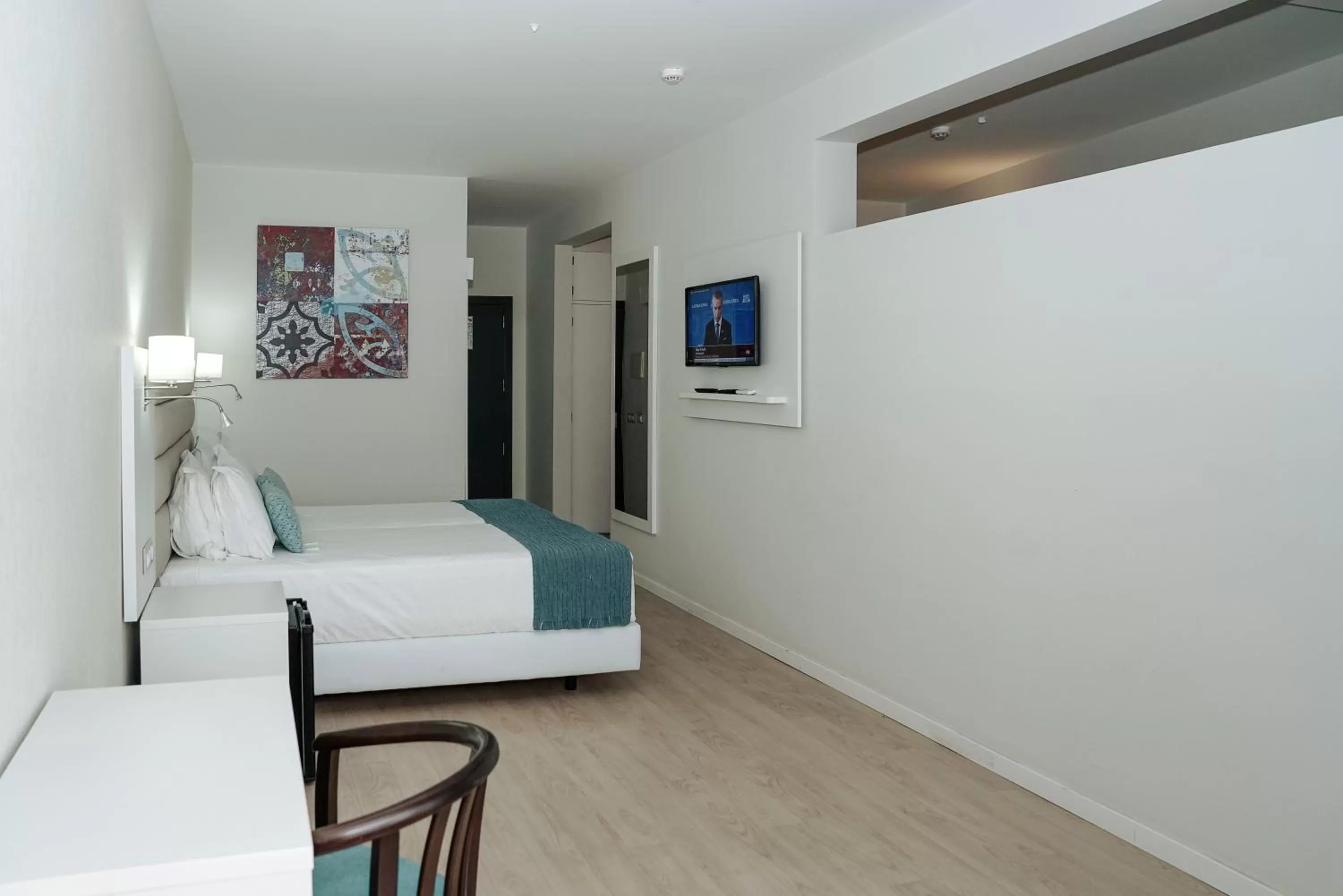 Bedroom, Bed in Carvi Beach Hotel