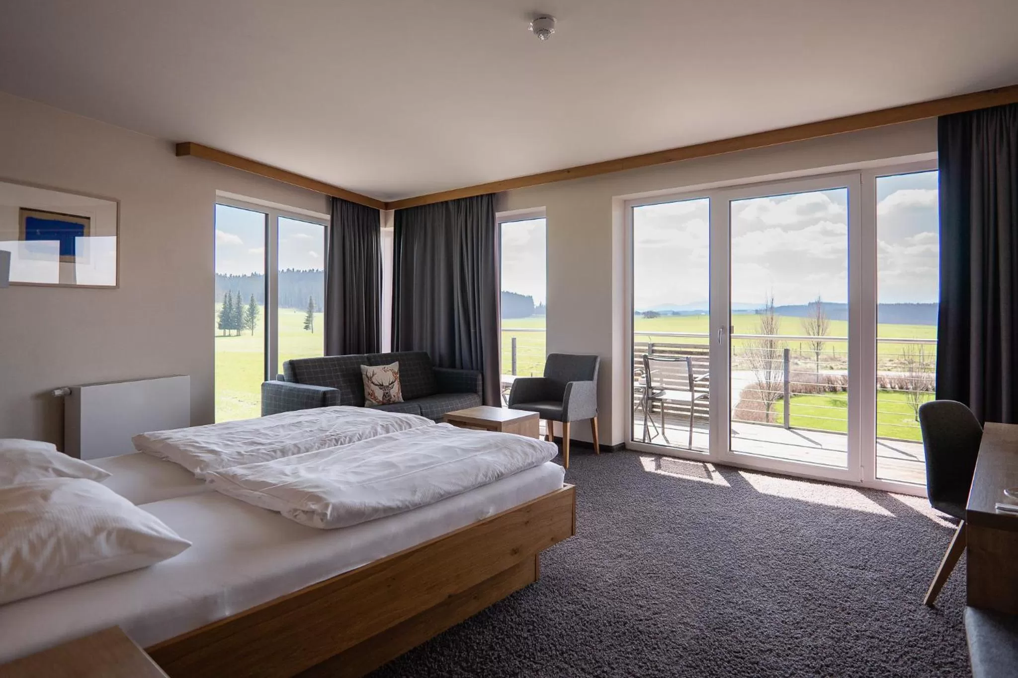 Photo of the whole room, Bed in Das Weitblick Allgäu
