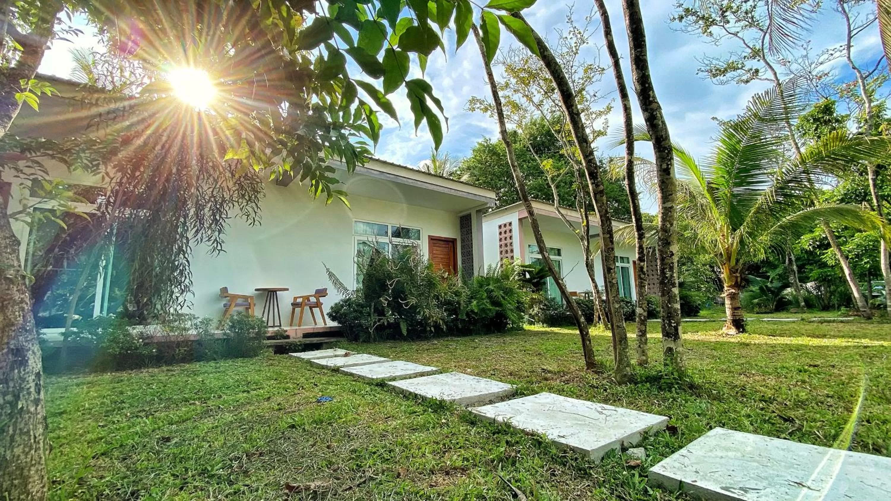 Garden, Property Building in Kampot Riverfront Boutique