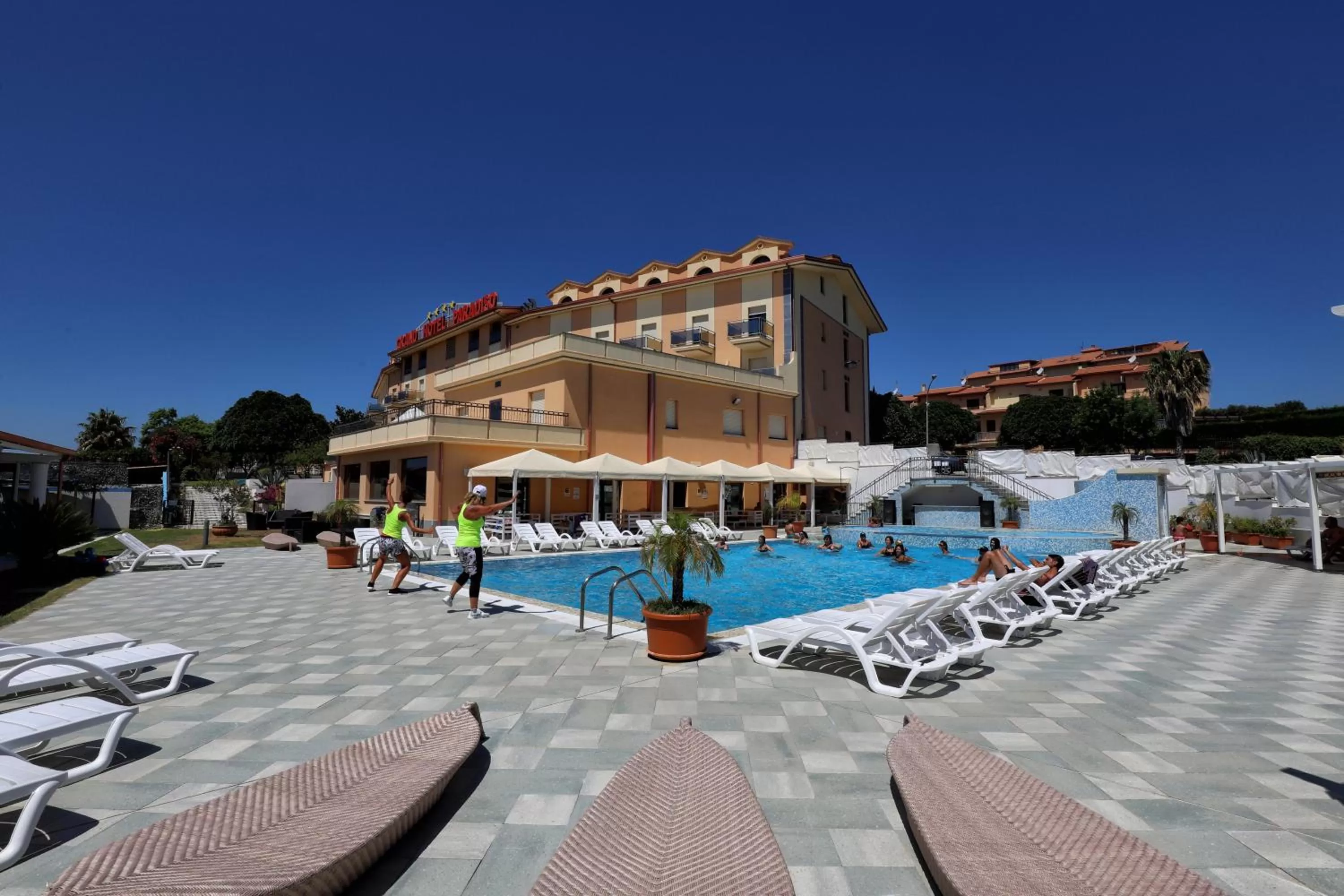 Swimming pool in Grand Hotel Paradiso