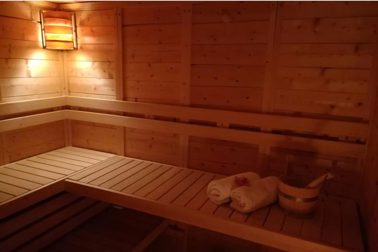 Sauna in Hotel Heilbrunnen