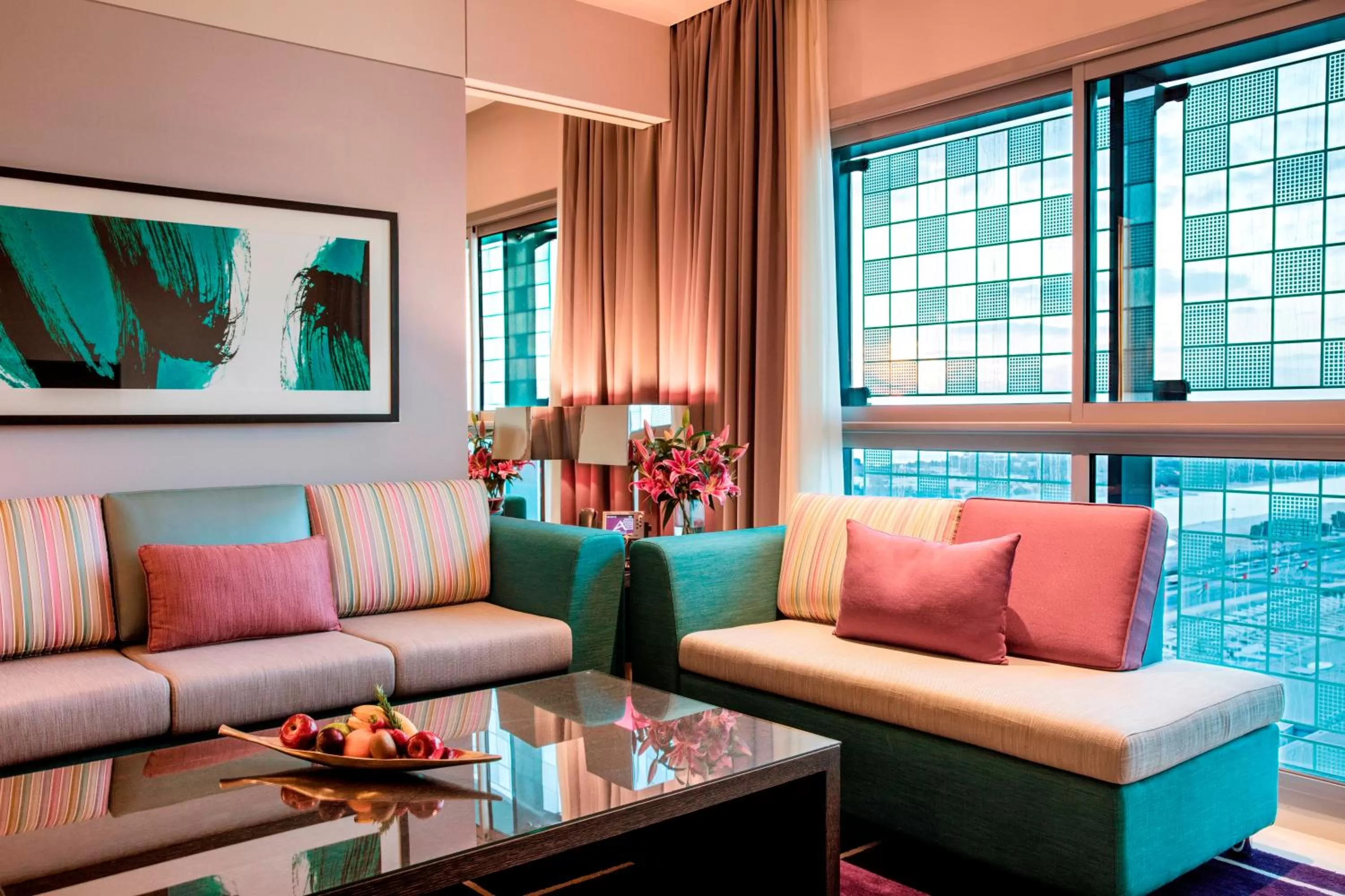 Toilet in Capital Centre Arjaan by Rotana