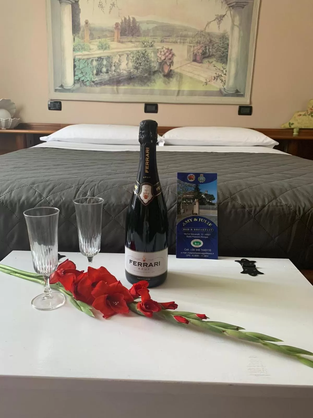 Bed in B&B Amy&Julie