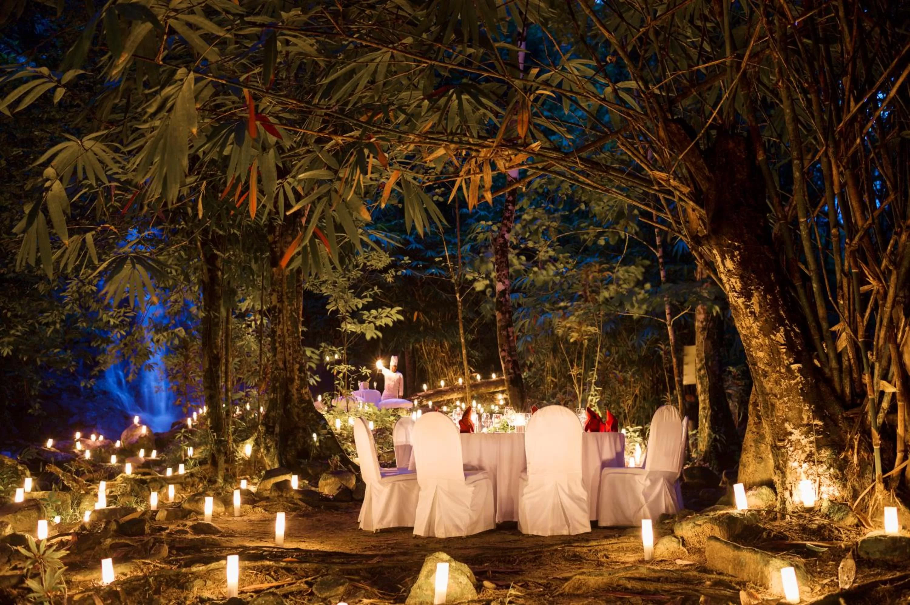 Restaurant/places to eat in The Sarojin