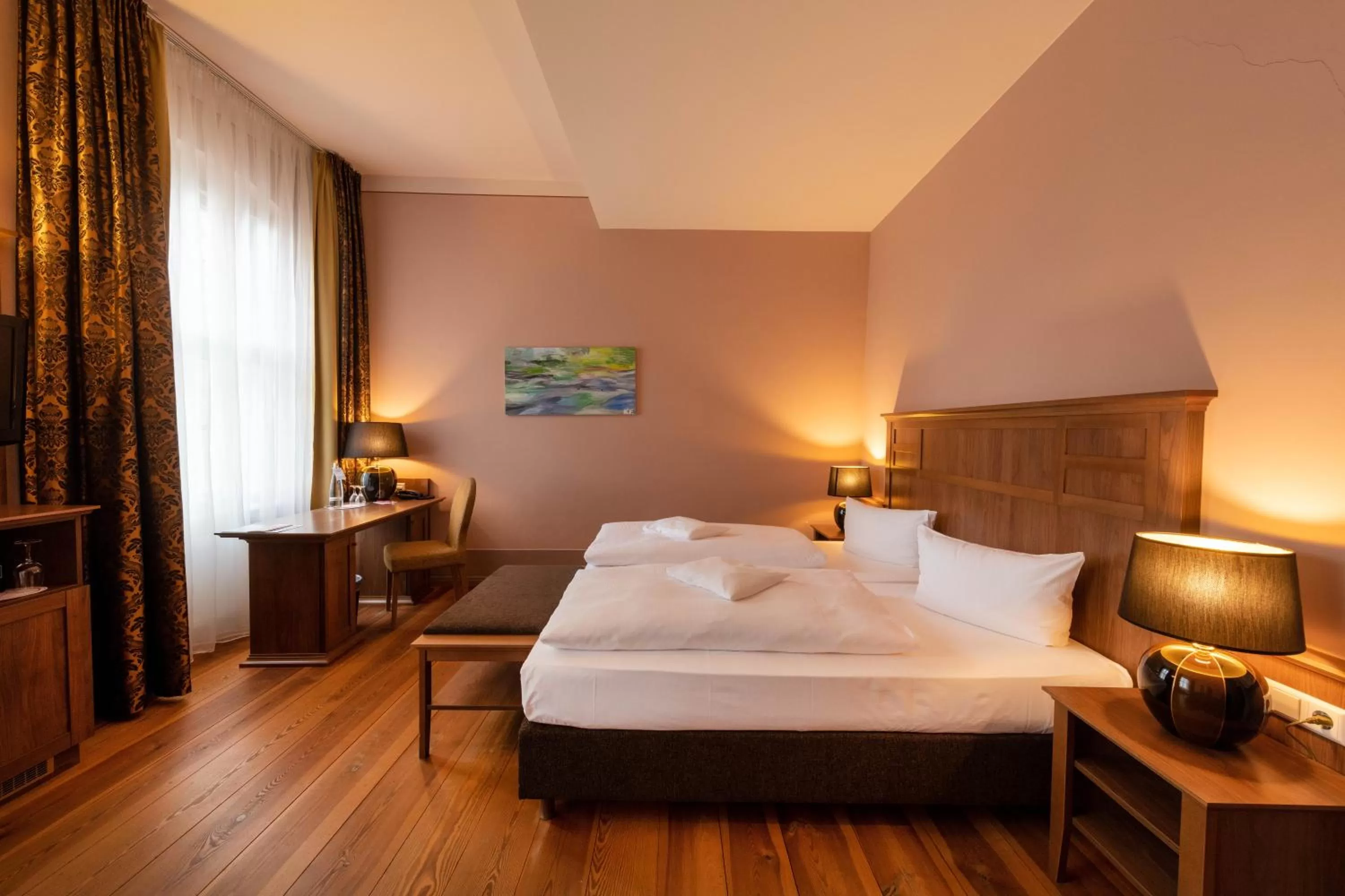 Photo of the whole room, Bed in Hotel am Großen Waisenhaus