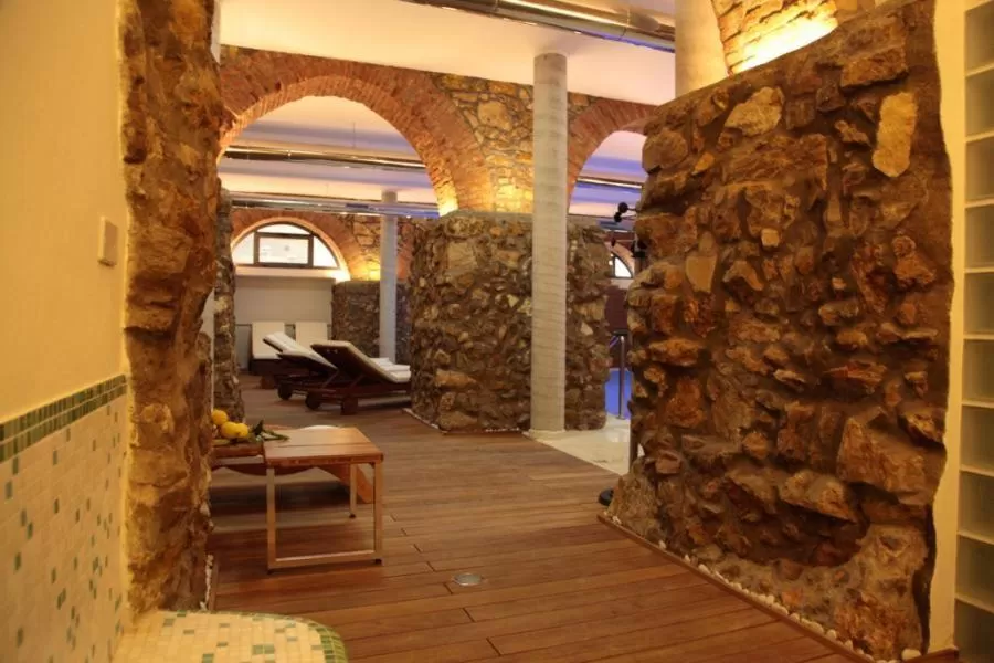 Sauna in Hotel La Margherita & SPA