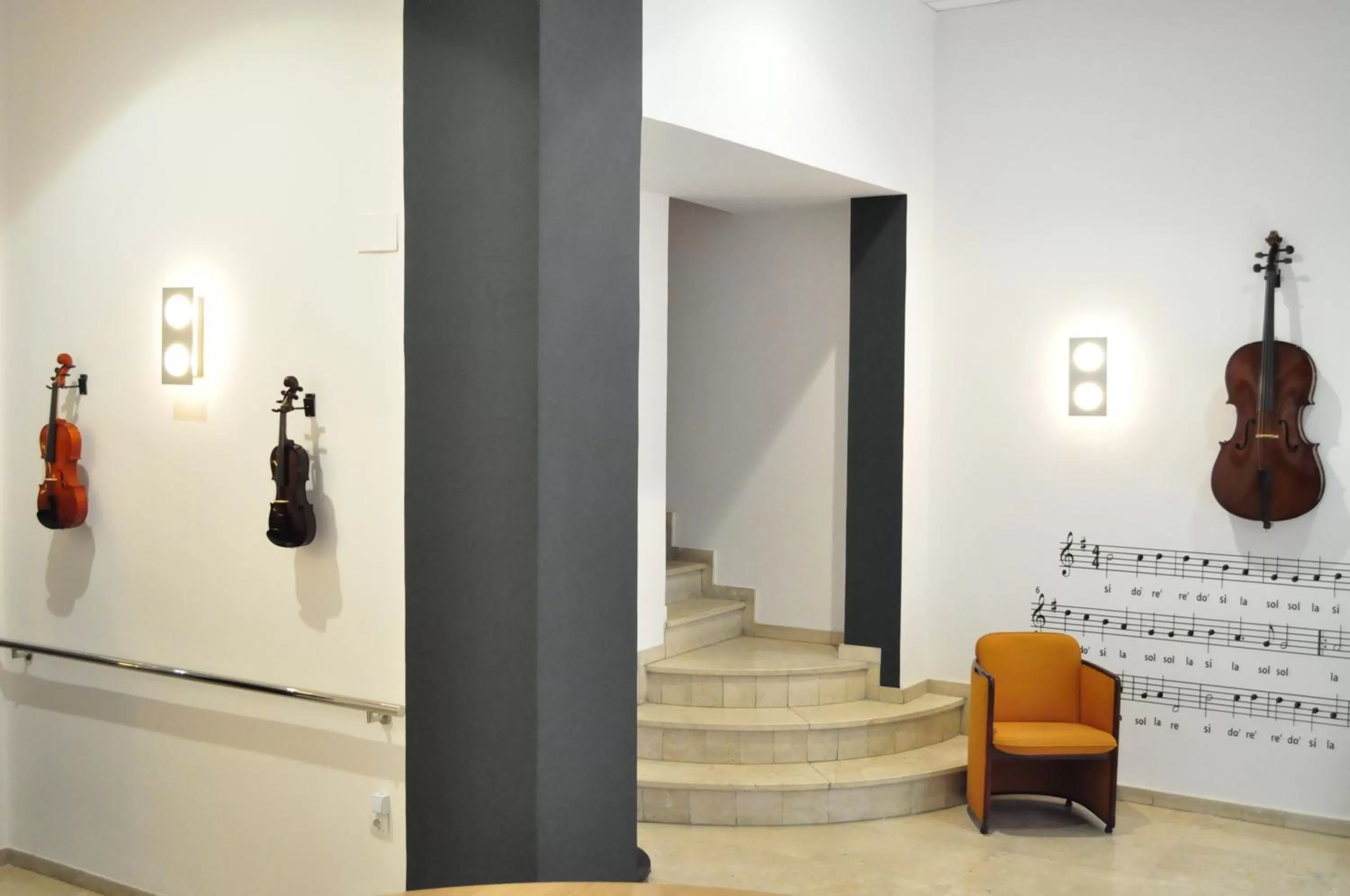 Lobby or reception in Hotel Valencia de la Música