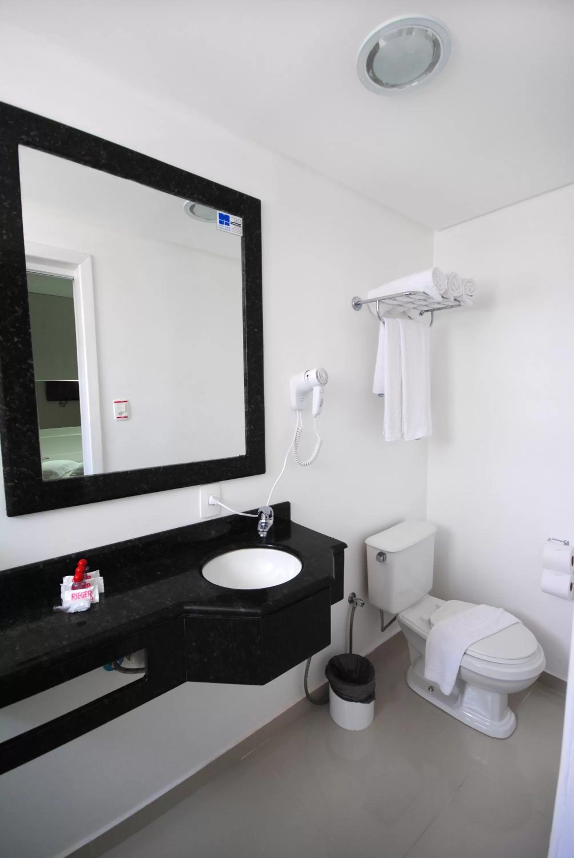 Shower in Hotel Rieger