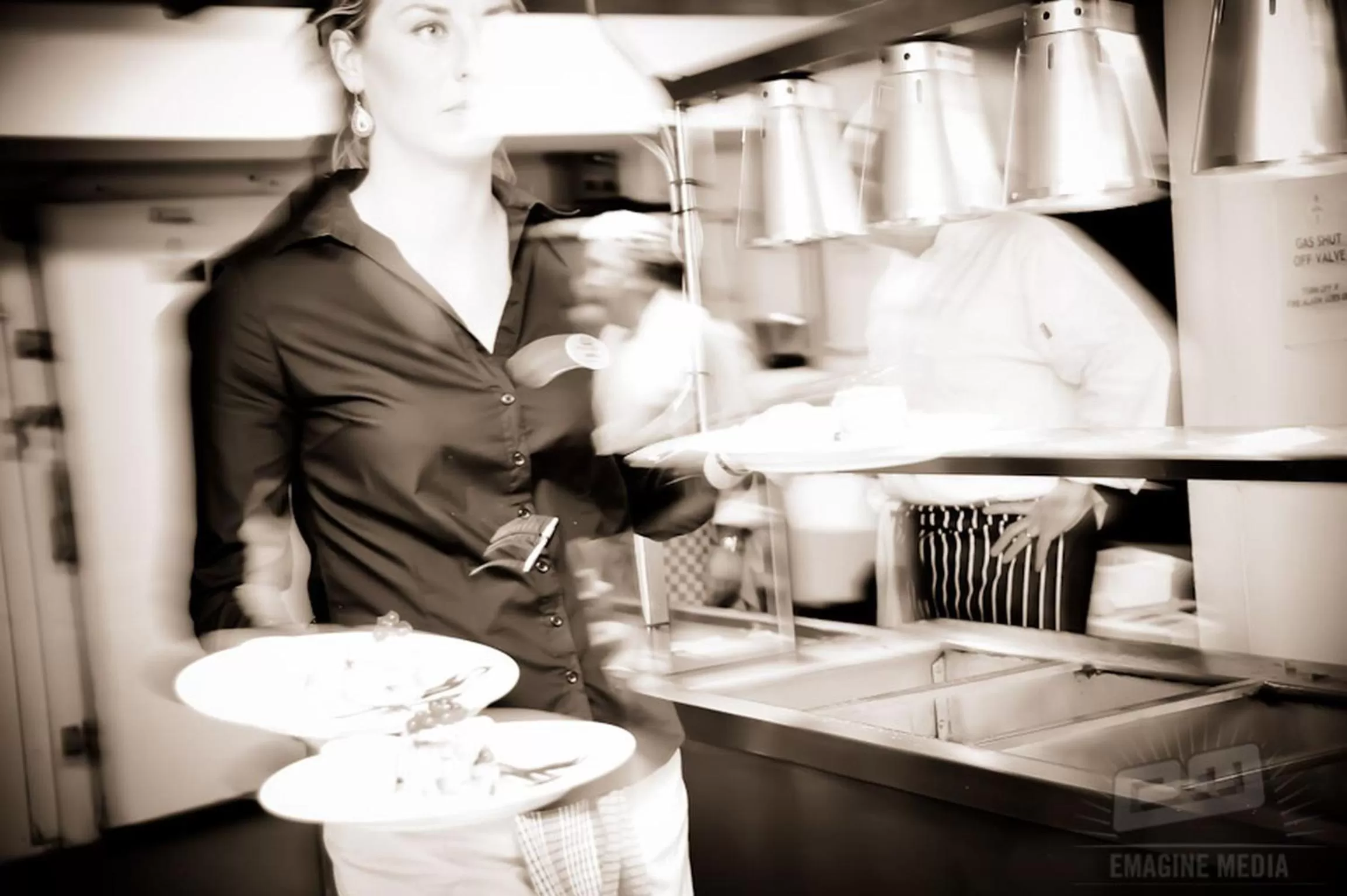 People in Dooley's Hotel