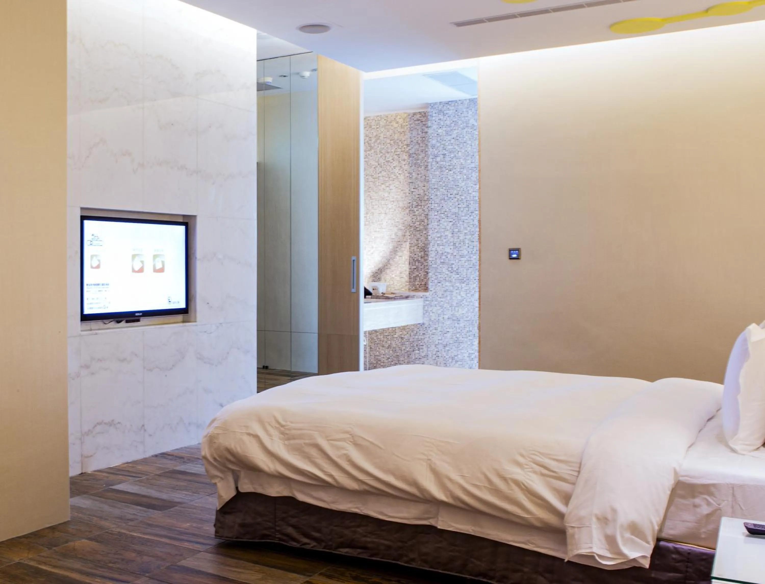 Bed in All-Ur Boutique Motel - Hualian Branch
