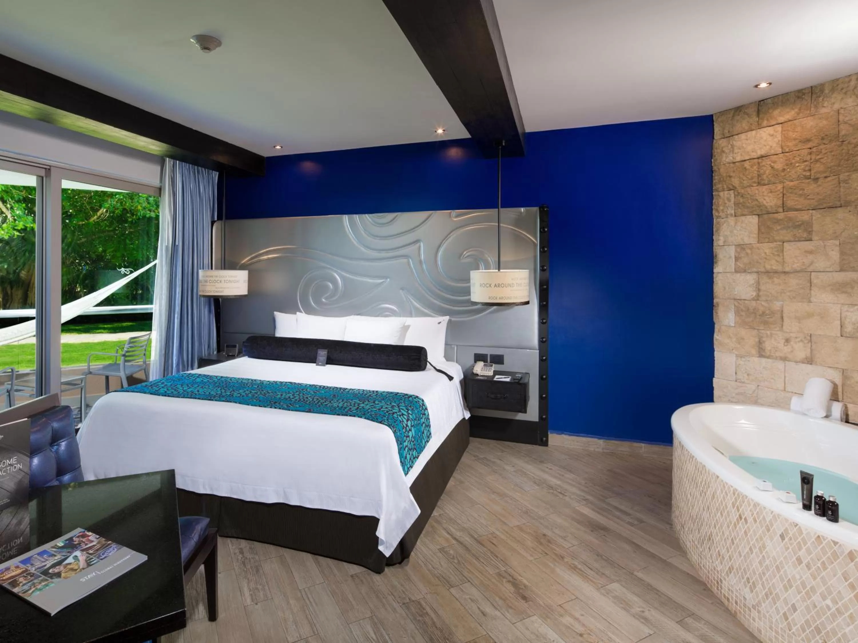 Bedroom, Bed in Hard Rock Hotel Riviera Maya - Heaven Adults Only - All Inclusive