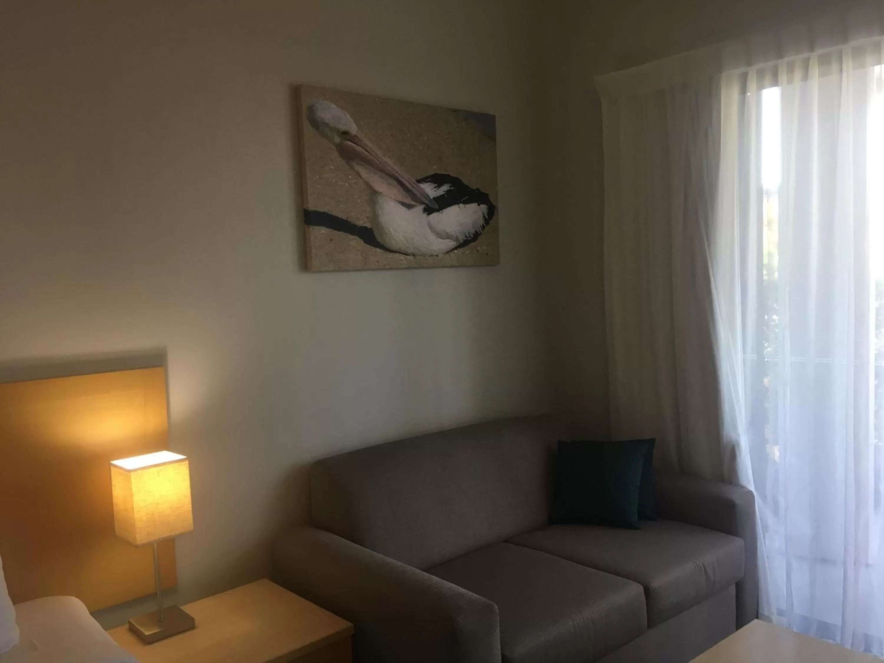 Studio with Twin Beds and Patio - Ground Floor in Manly Marina Cove Motel