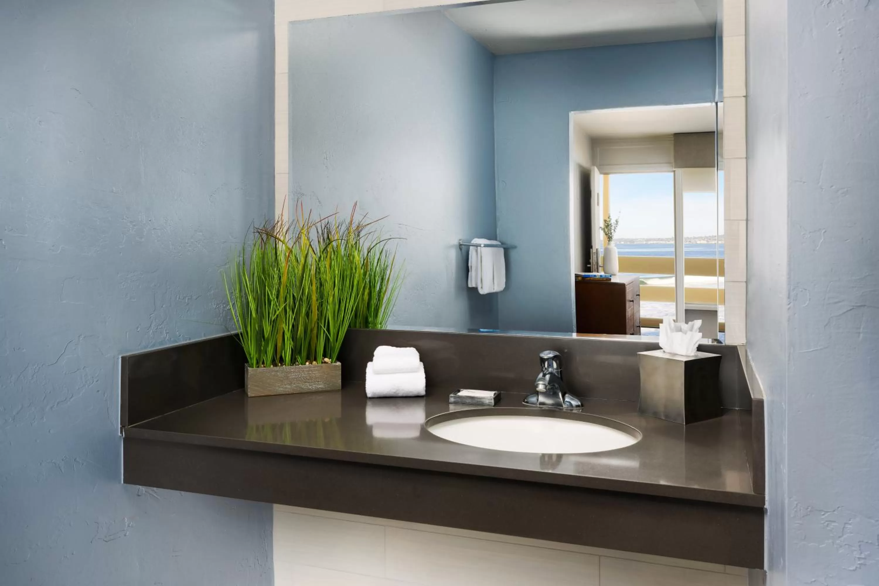 Deluxe Ocean View King Room in Monterey Beach Hotel, a Tribute Portfolio Hotel