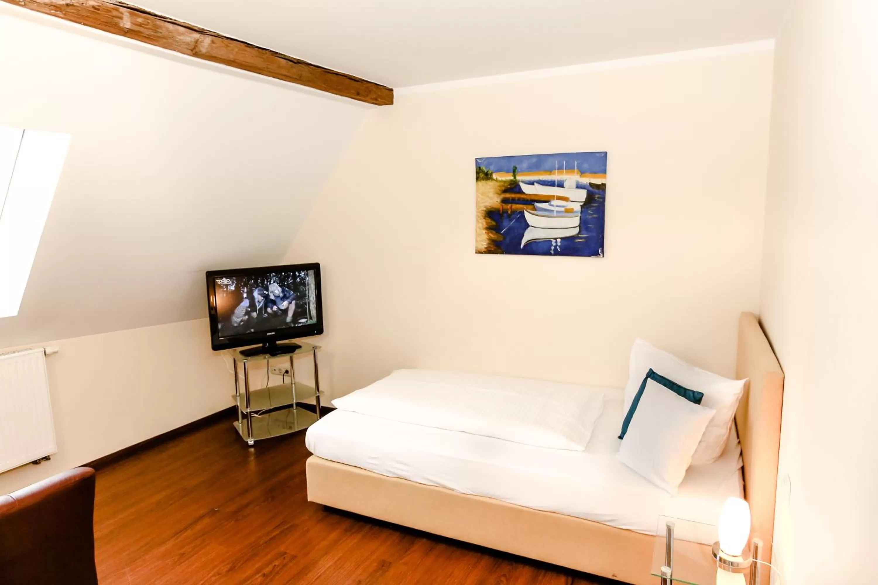 Bedroom, Bed in Pension Ferber