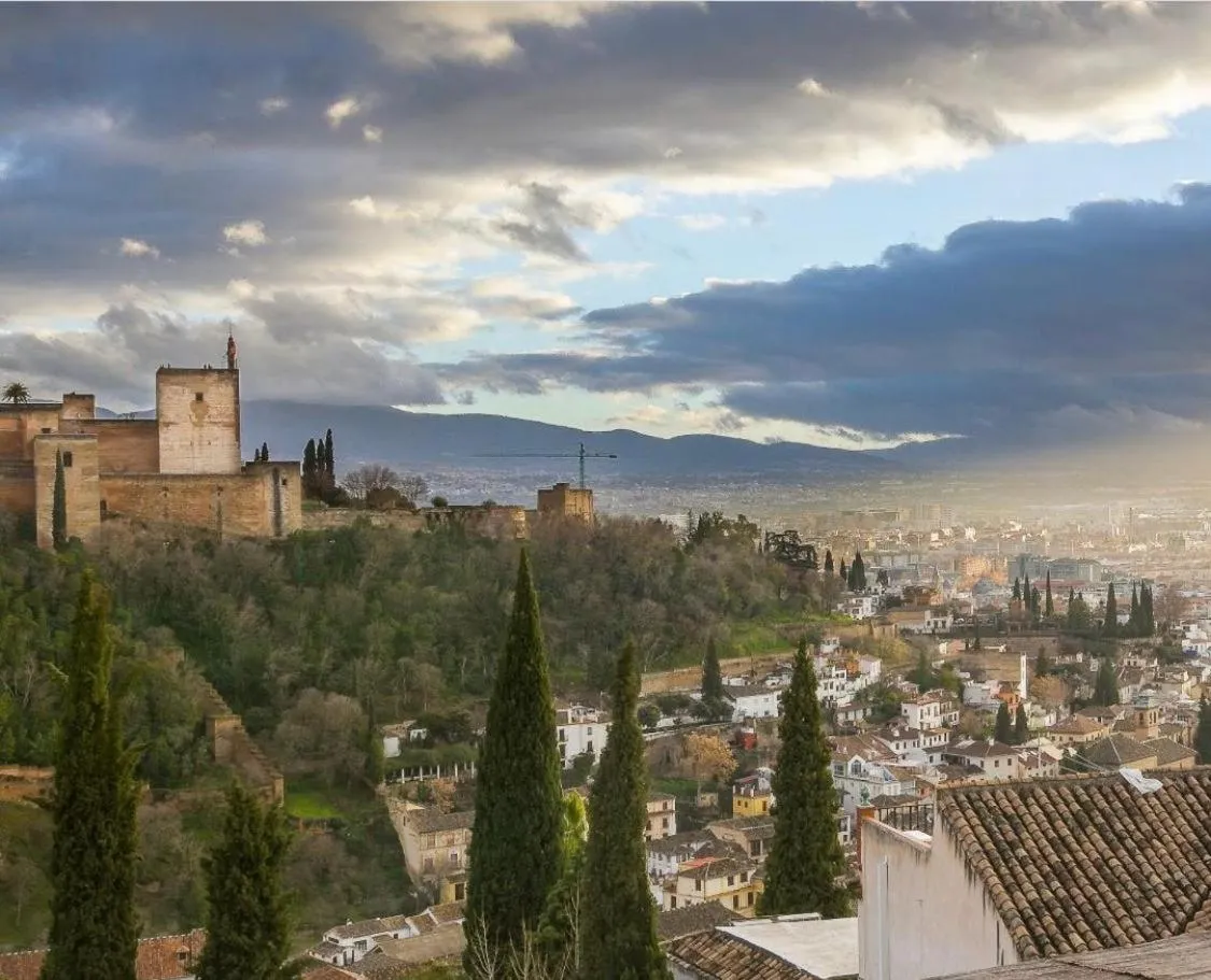 Bird's eye view in Hotel Reina Cristina
