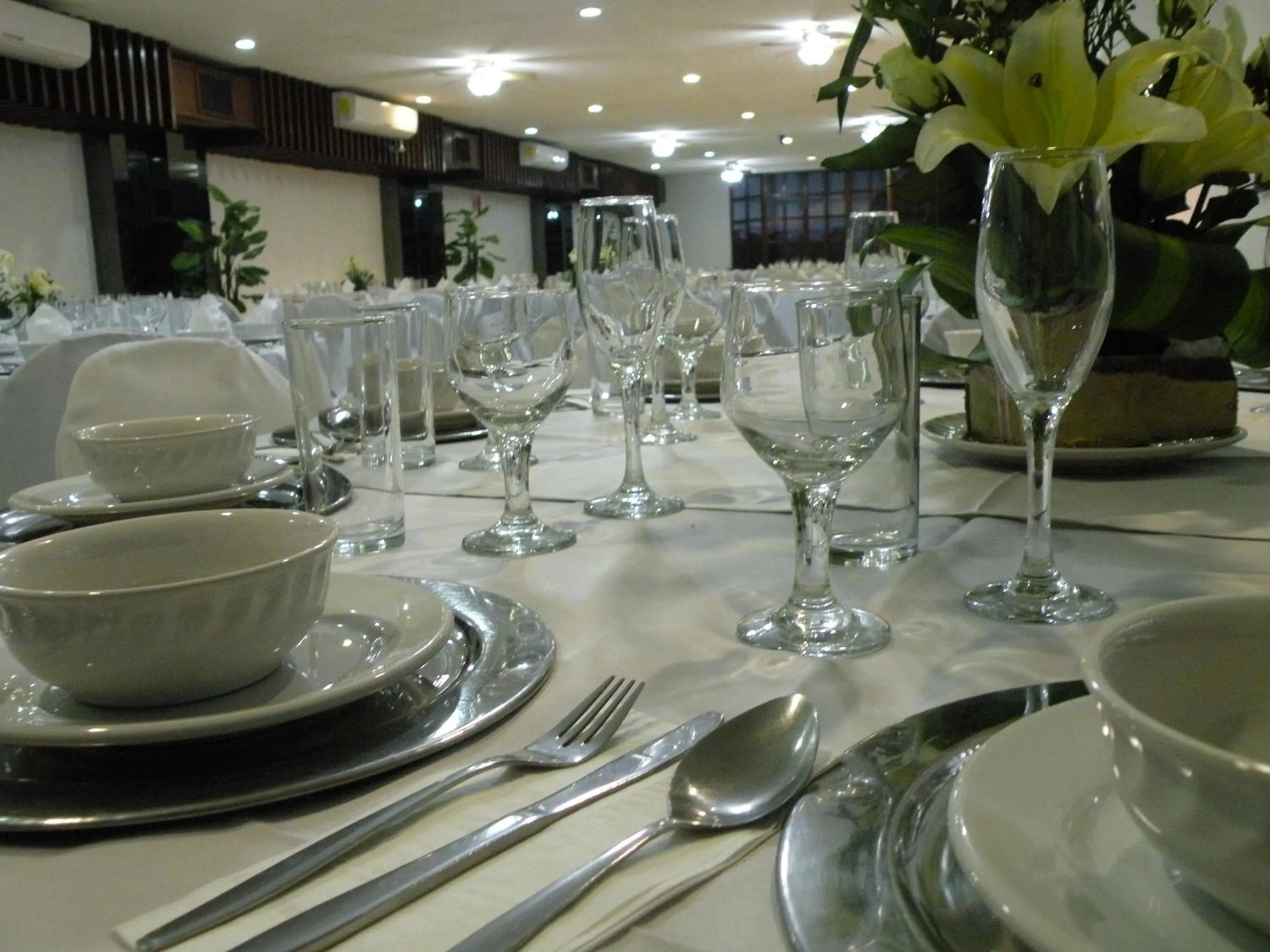 Food and drinks in Hotel Palacio