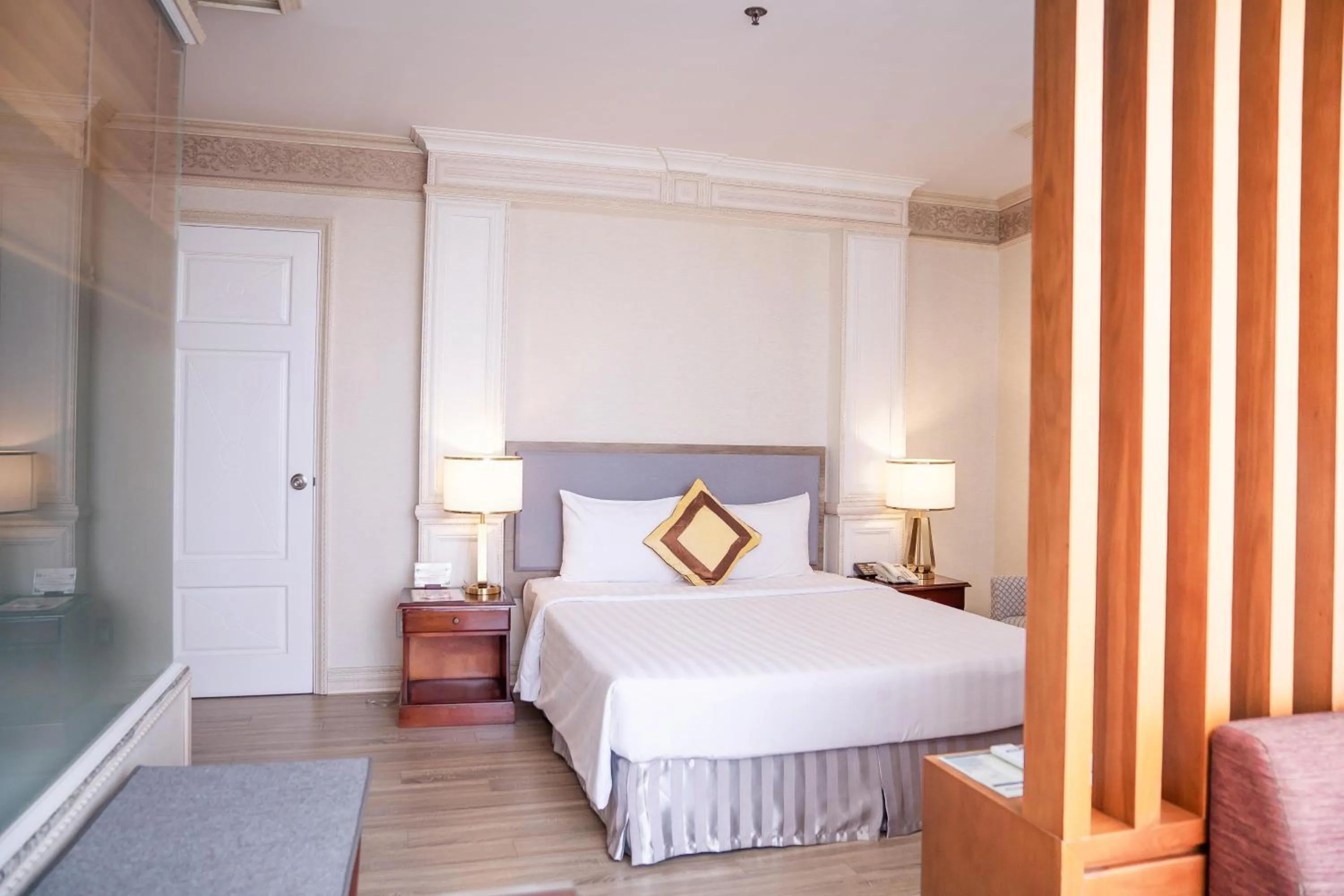 Bedroom, Bed in Lotus Saigon Hotel