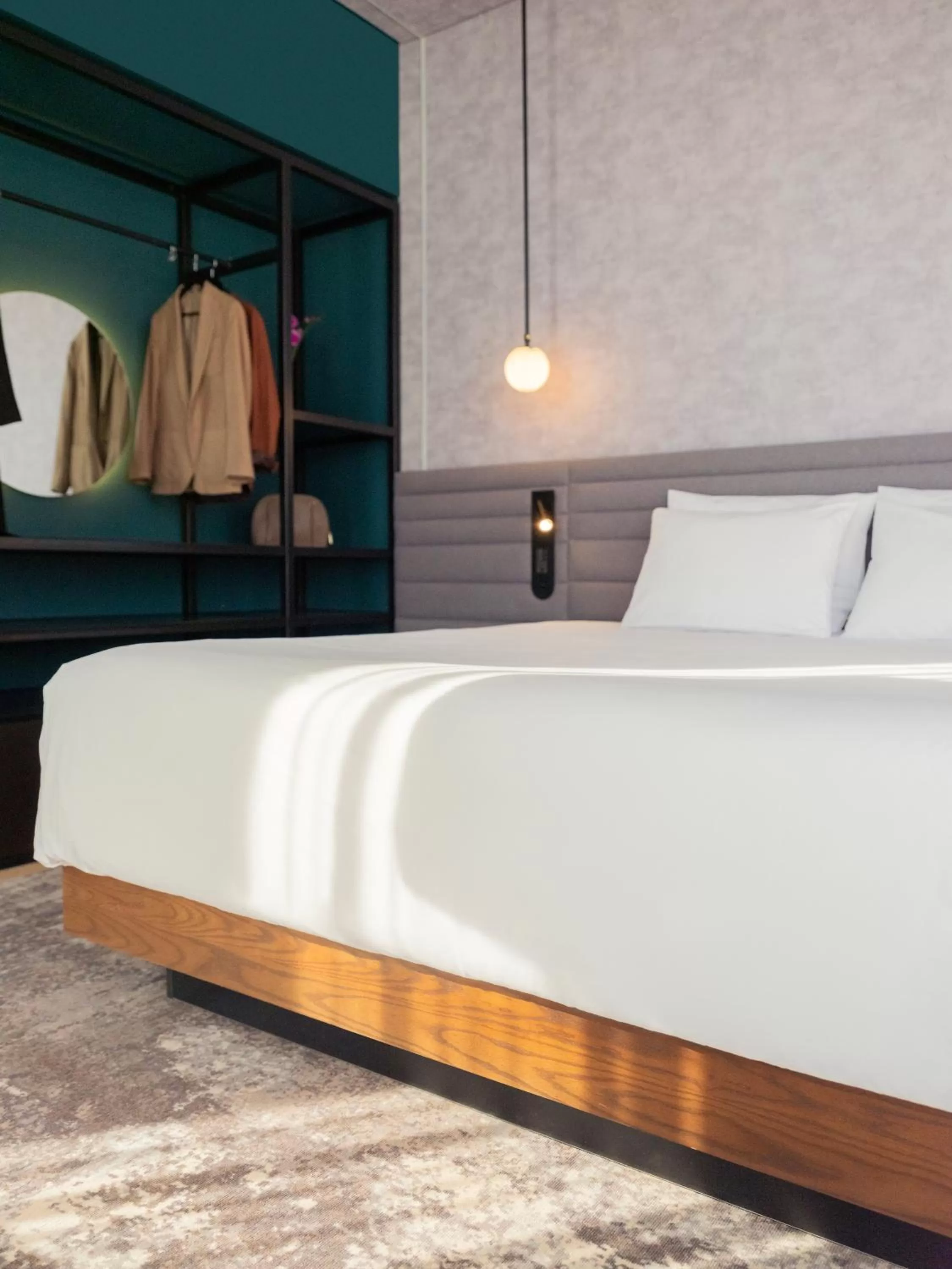 Bed in Novotel Mexico City Toreo