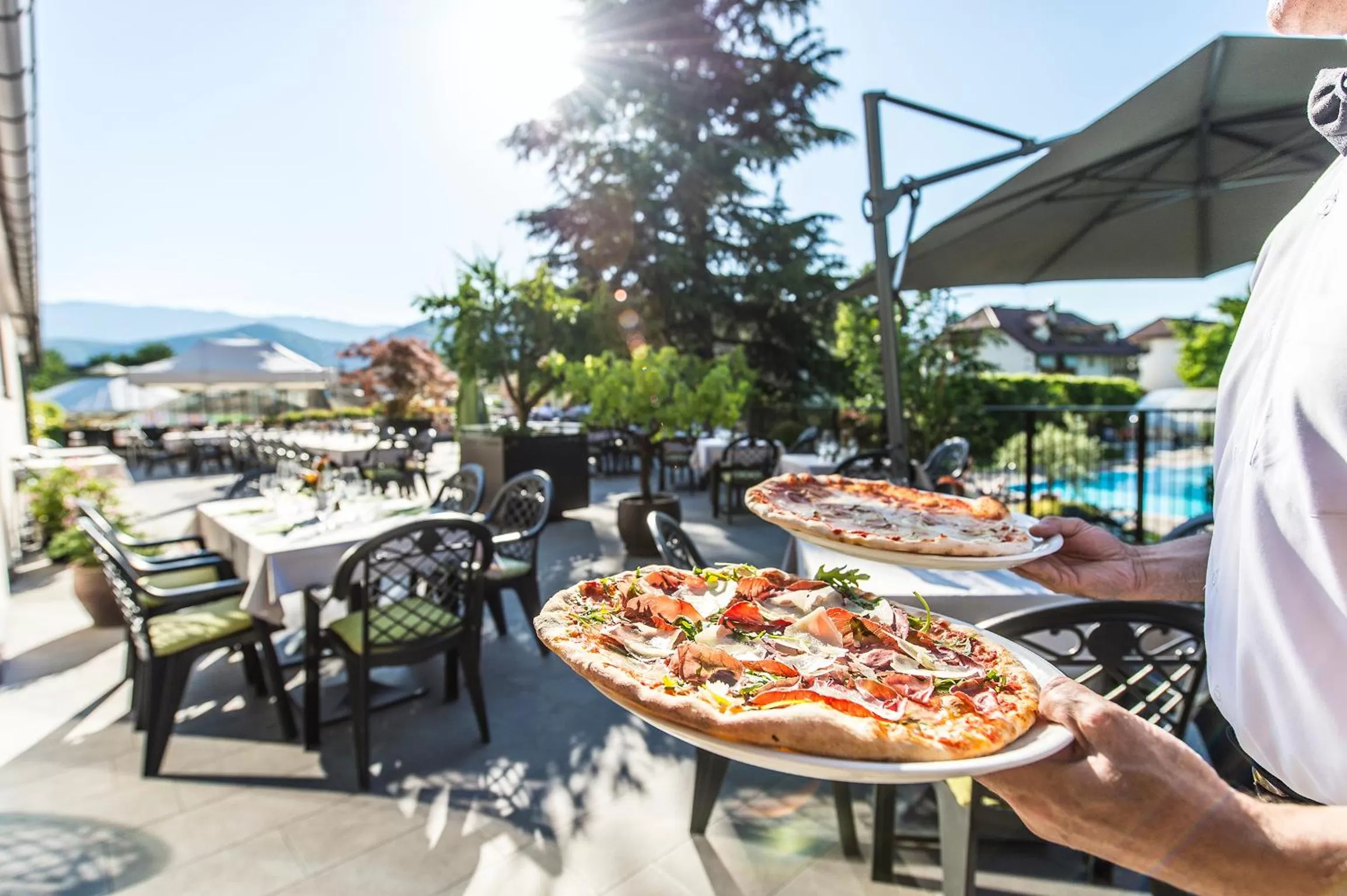 Dinner in Hotel CampingPark Steiner