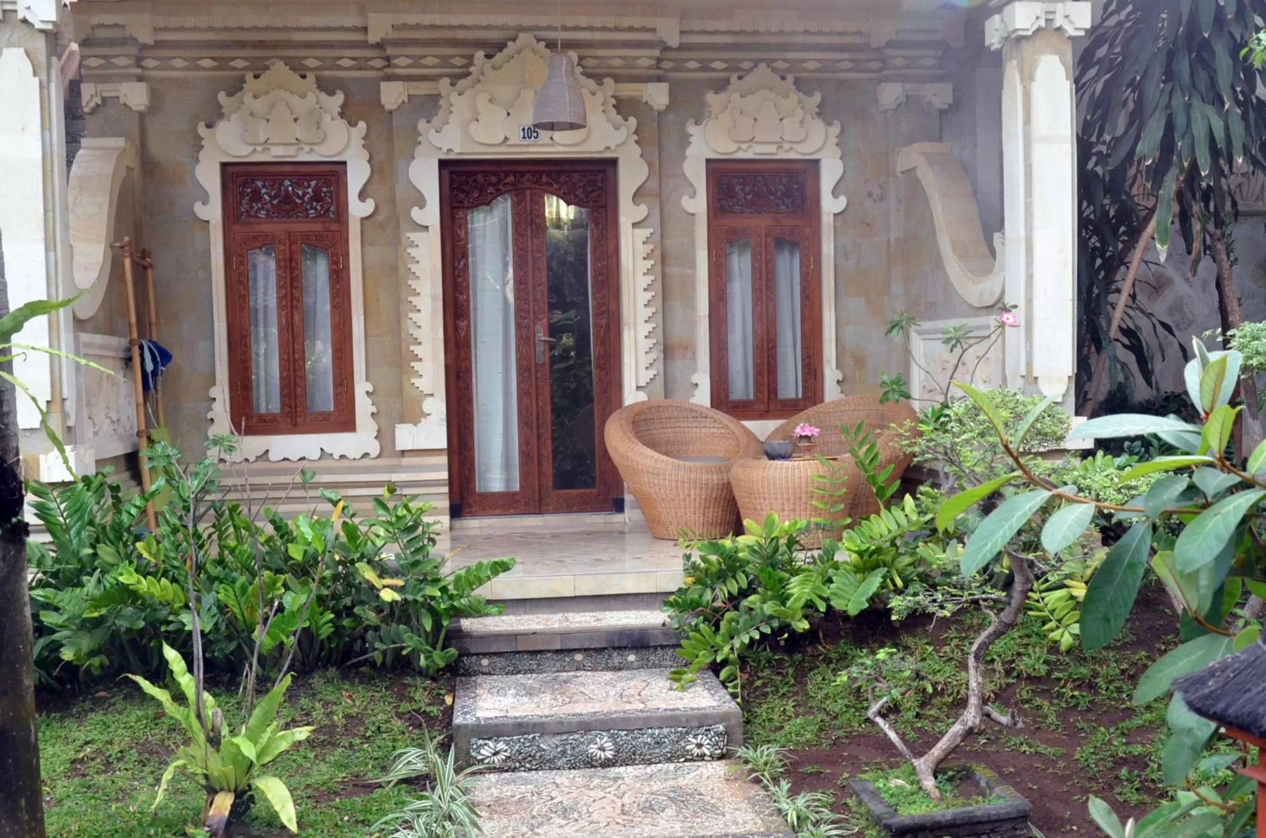 Garden in Suma Beach Hotel