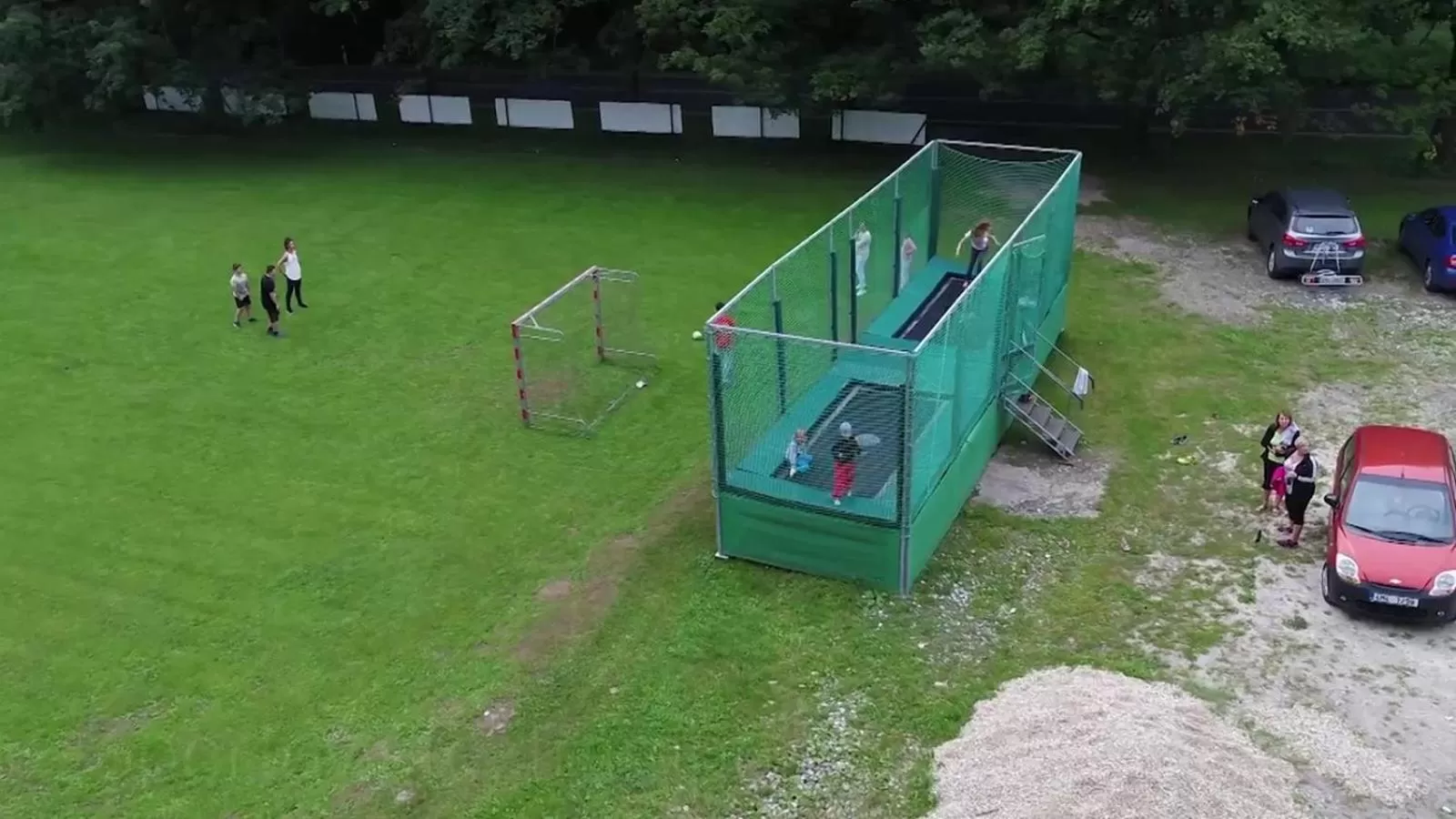 Children play ground in X-Park Františkov