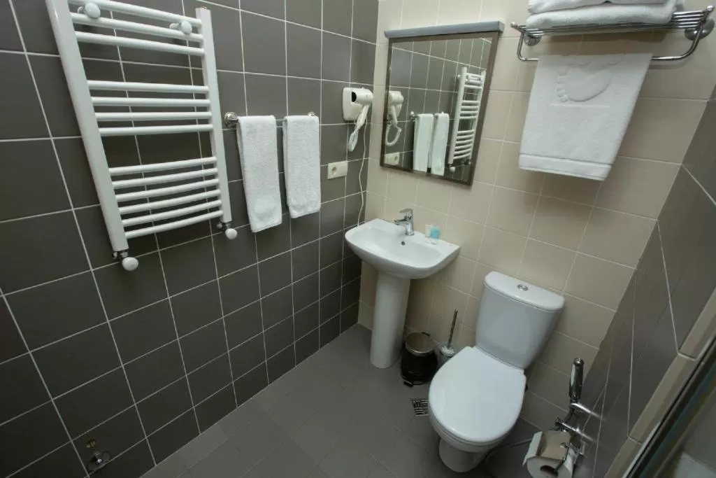 Bathroom in History Hotel Tbilisi