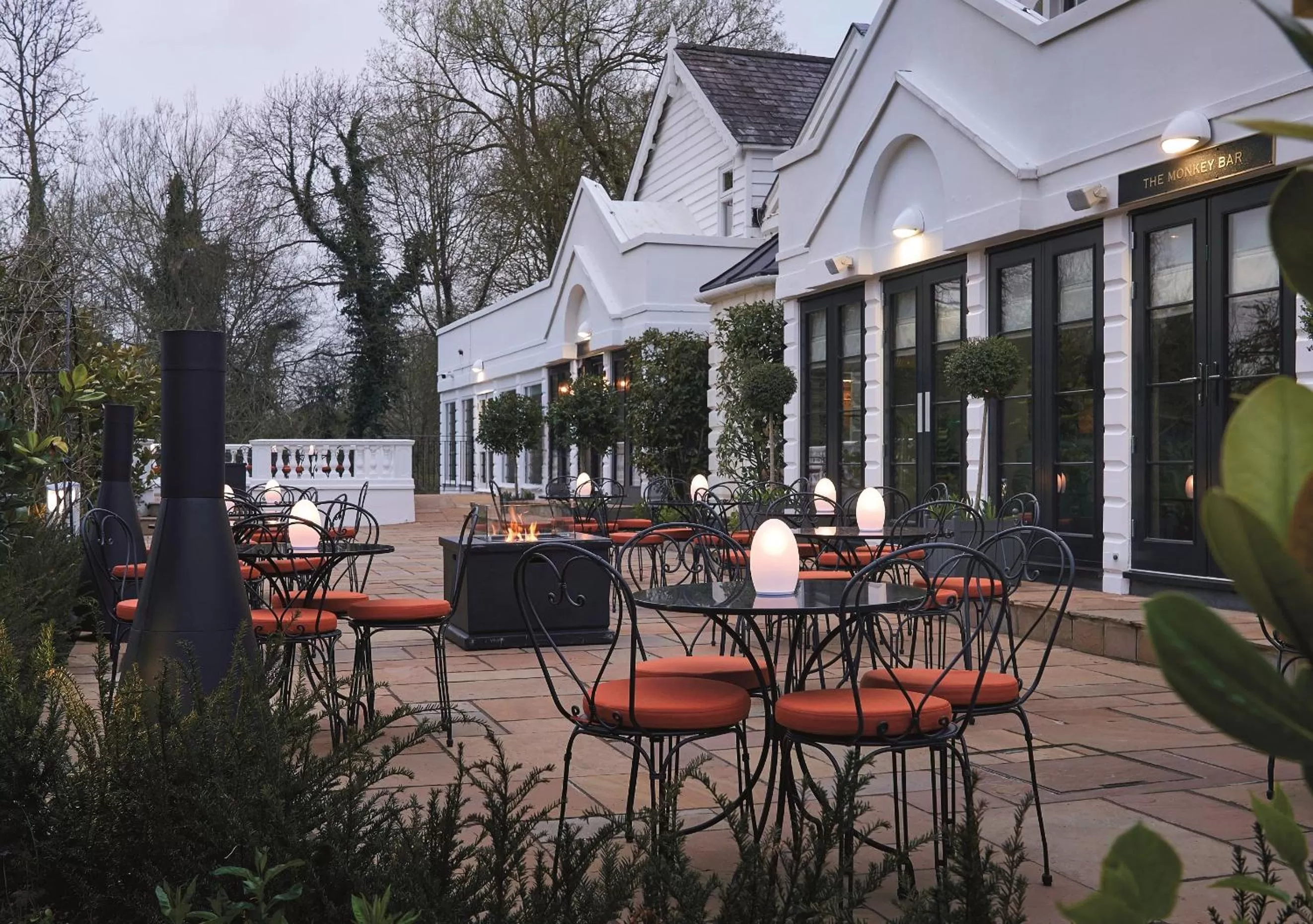 Patio in Monkey Island Estate - Small Luxury Hotels of the World