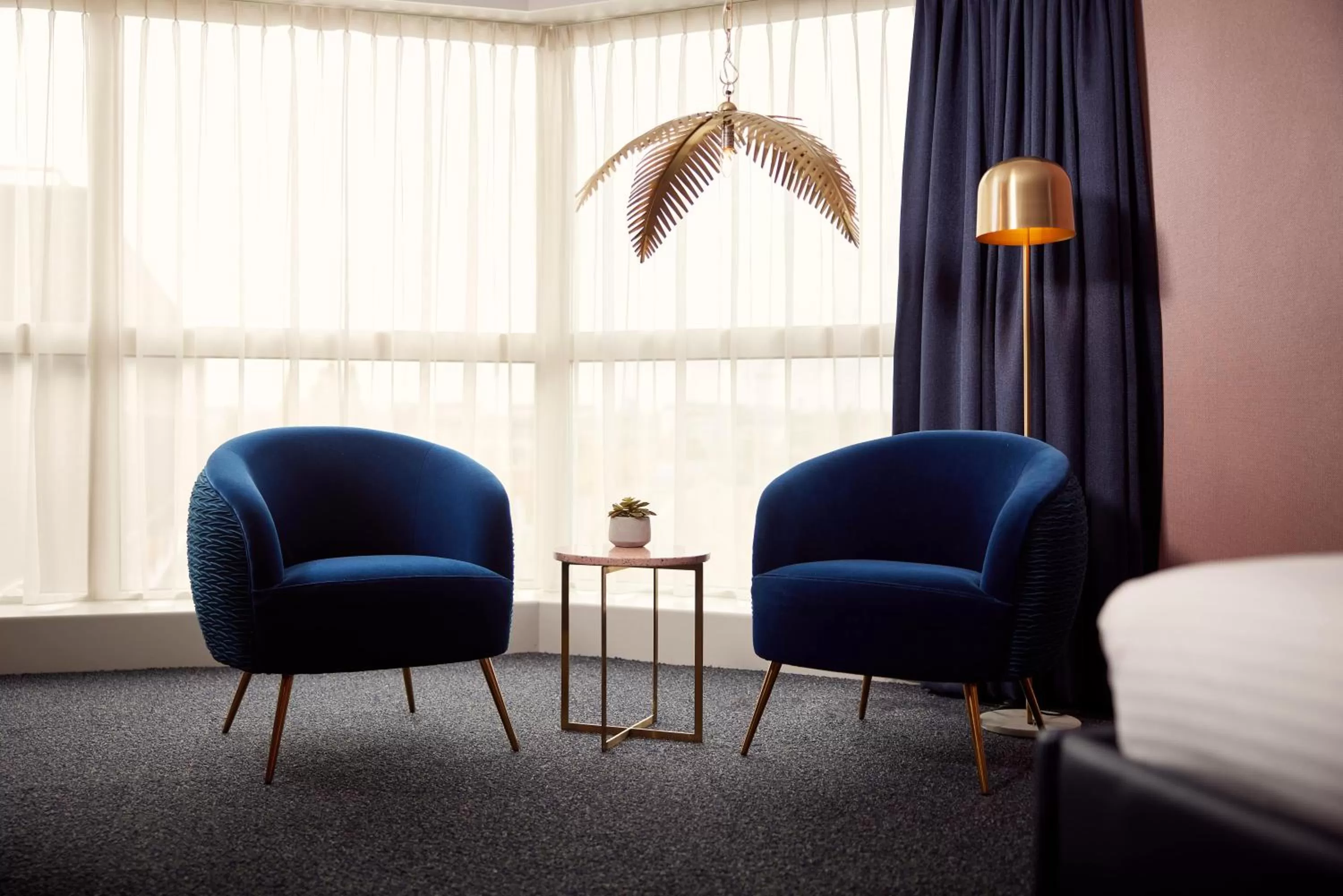 Seating area in Van der Valk Hotel Brussels Airport