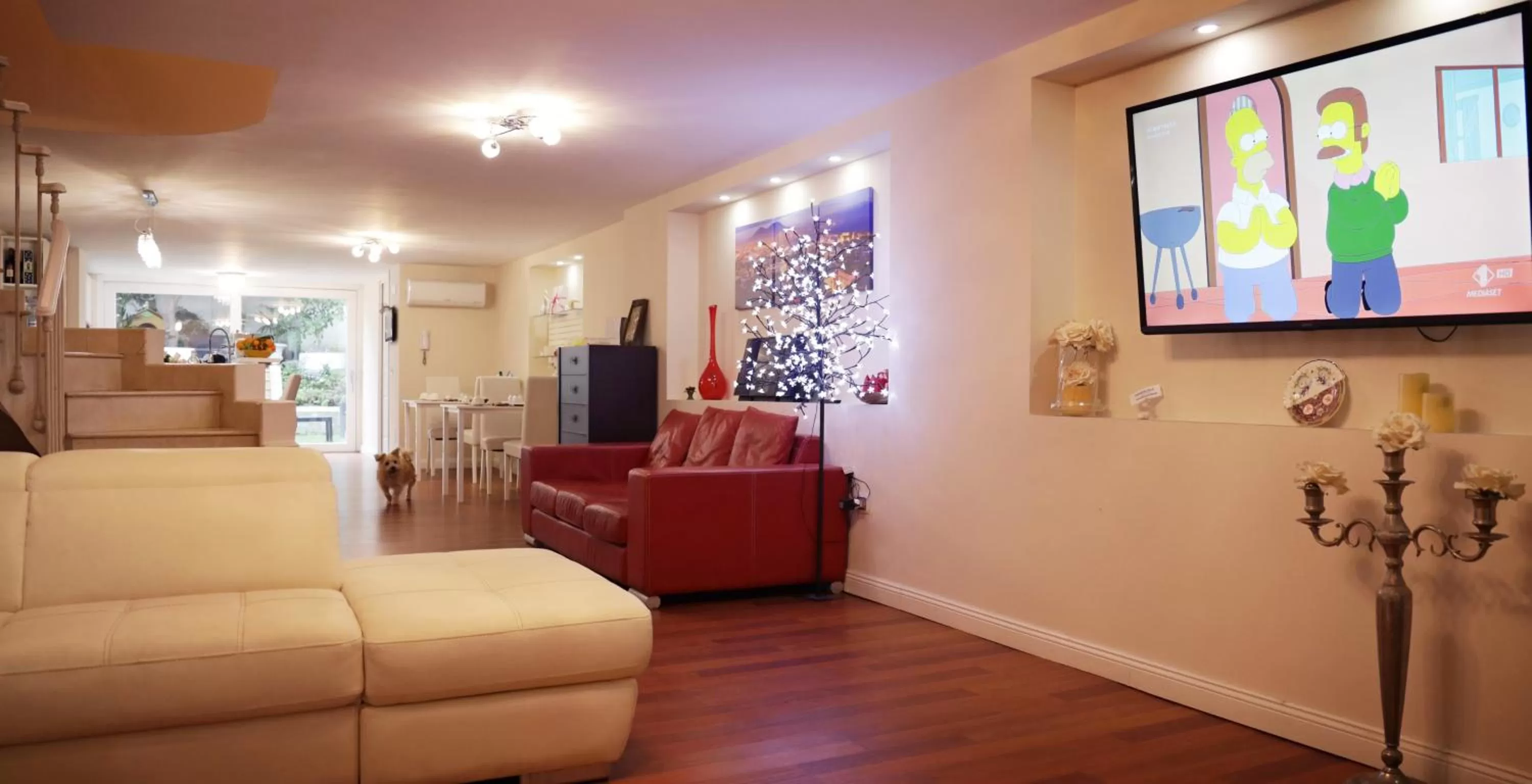 Living room in Pompeii Ruins De Charme B&B