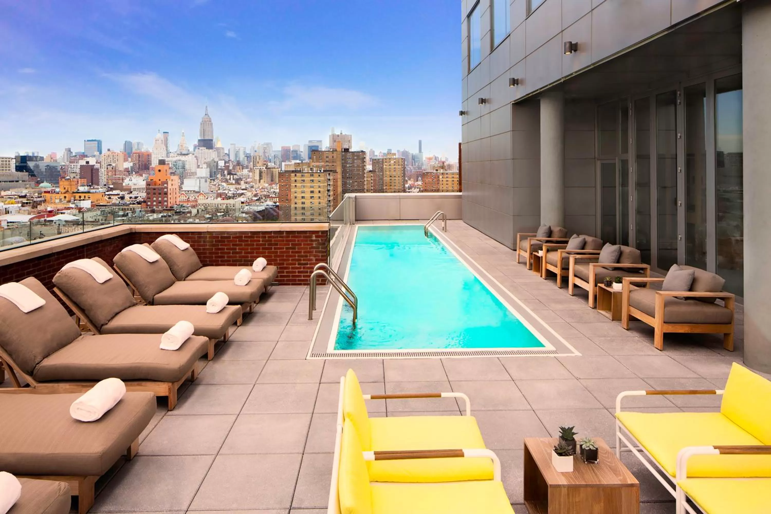 Swimming pool in Hotel Indigo Lower East Side New York by IHG