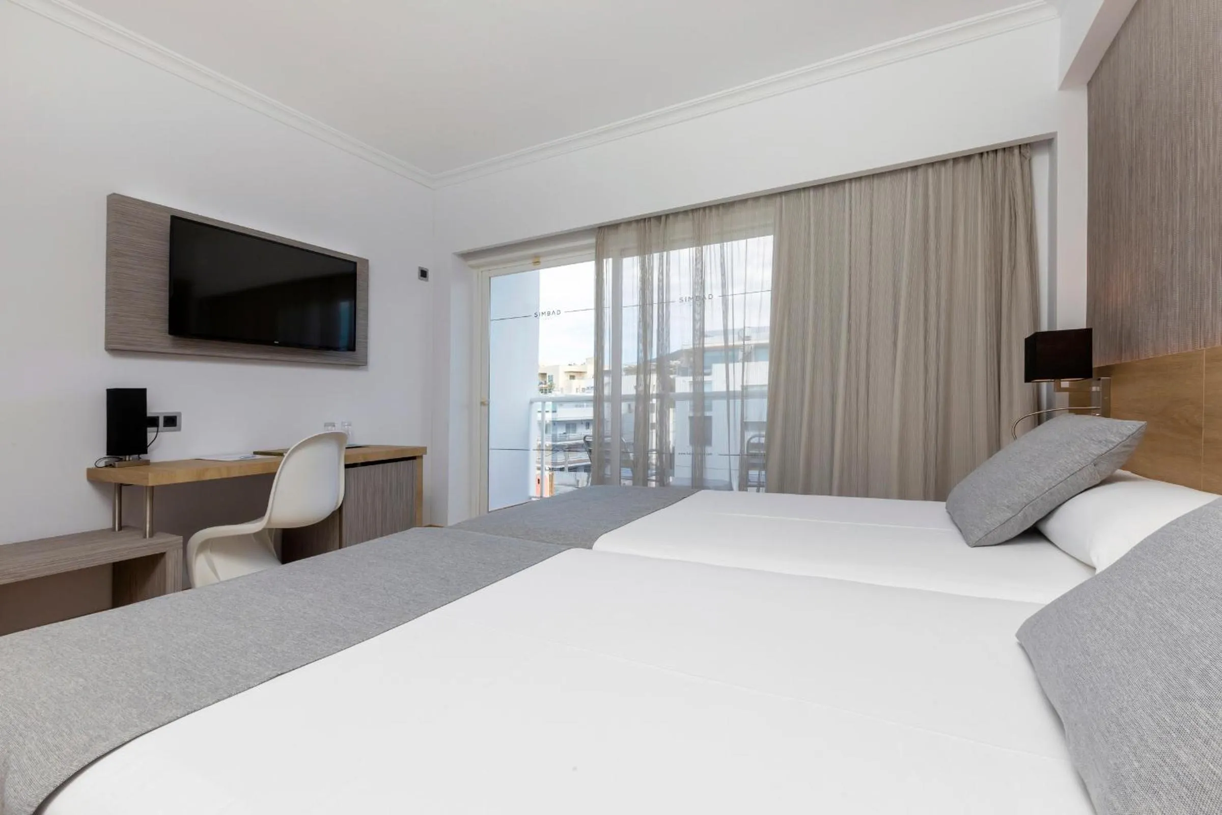 Bed in Hotel Simbad Ibiza