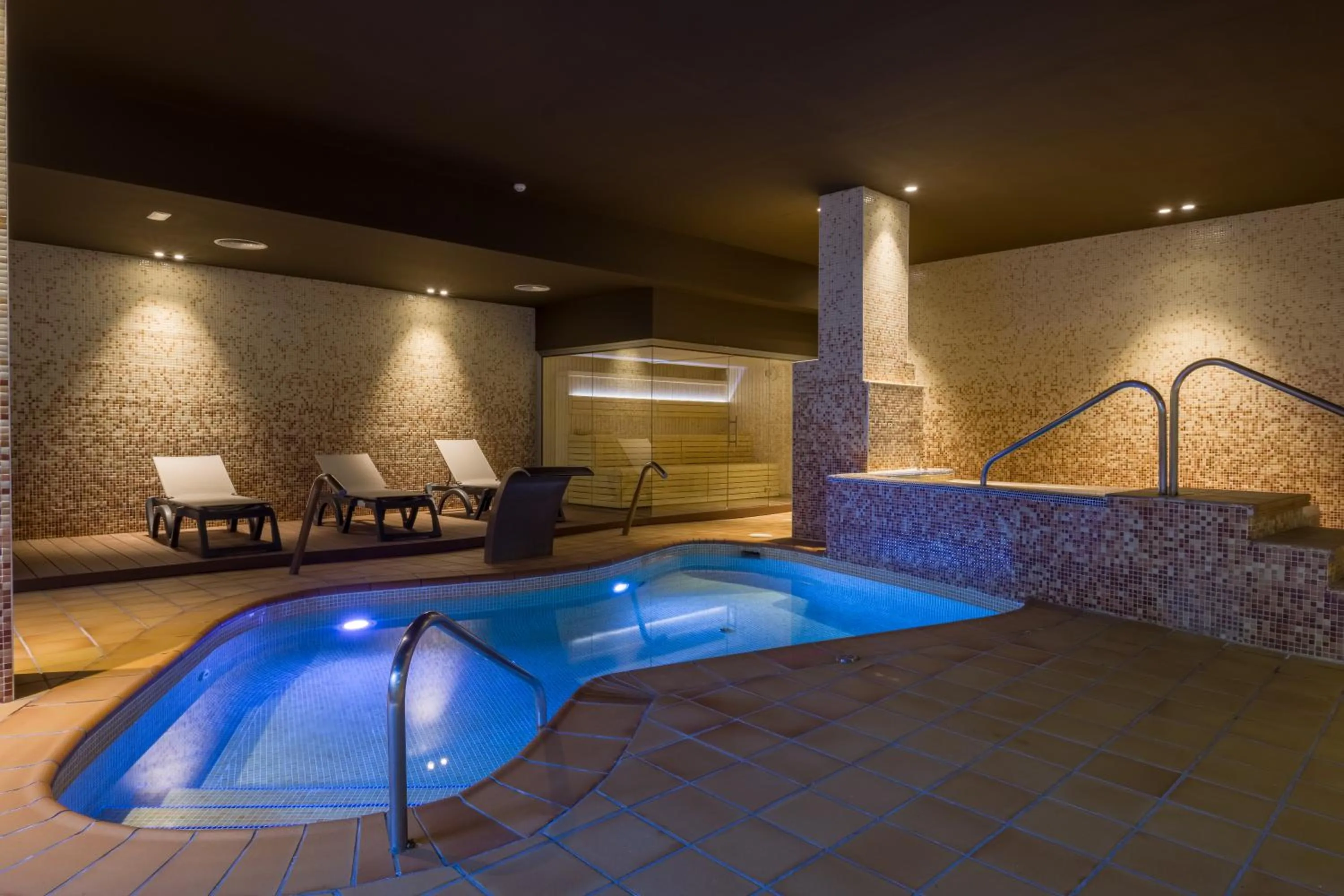 Sauna in Hotel California Palace