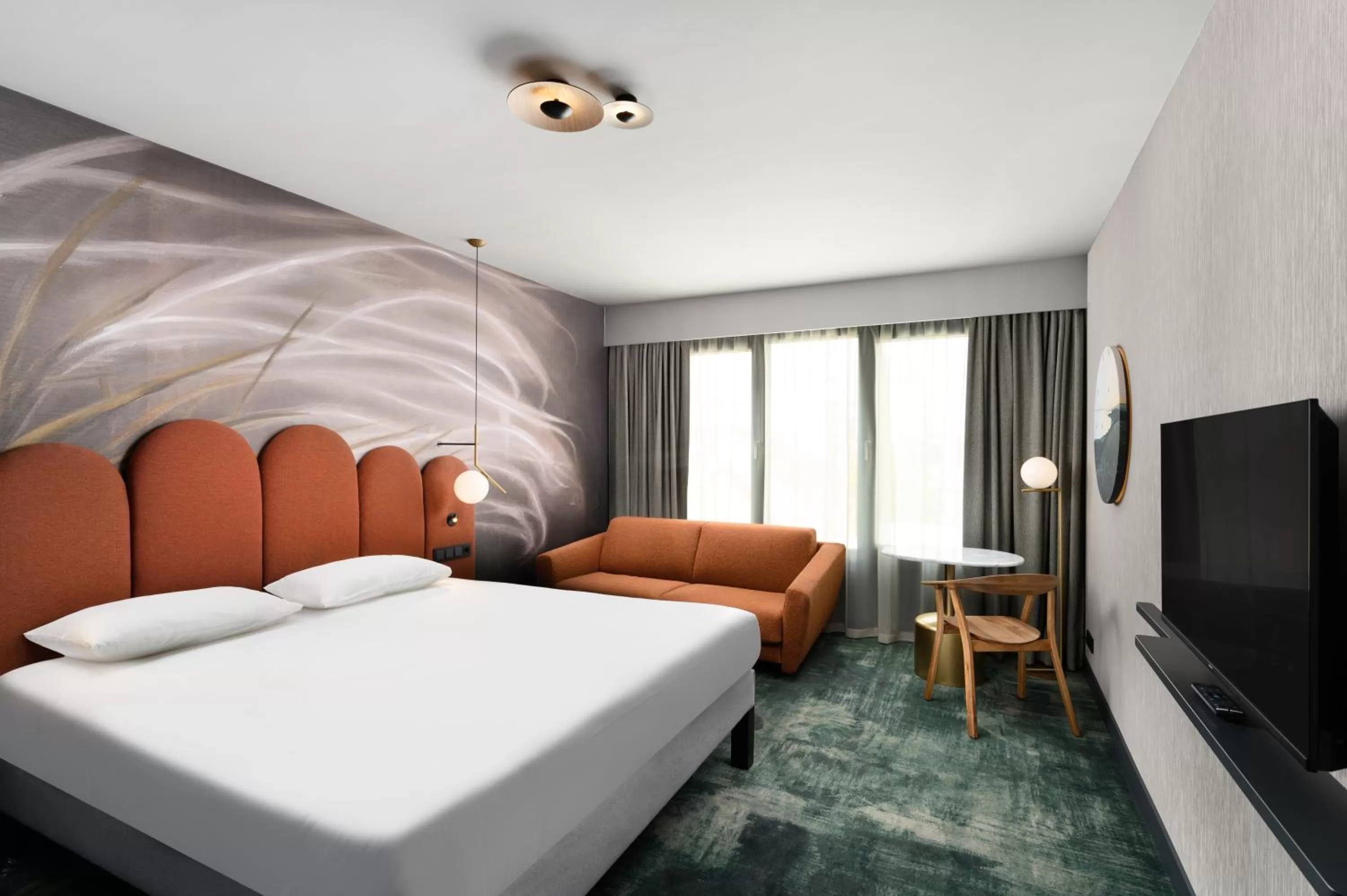 Bed in Mercure Debrecen