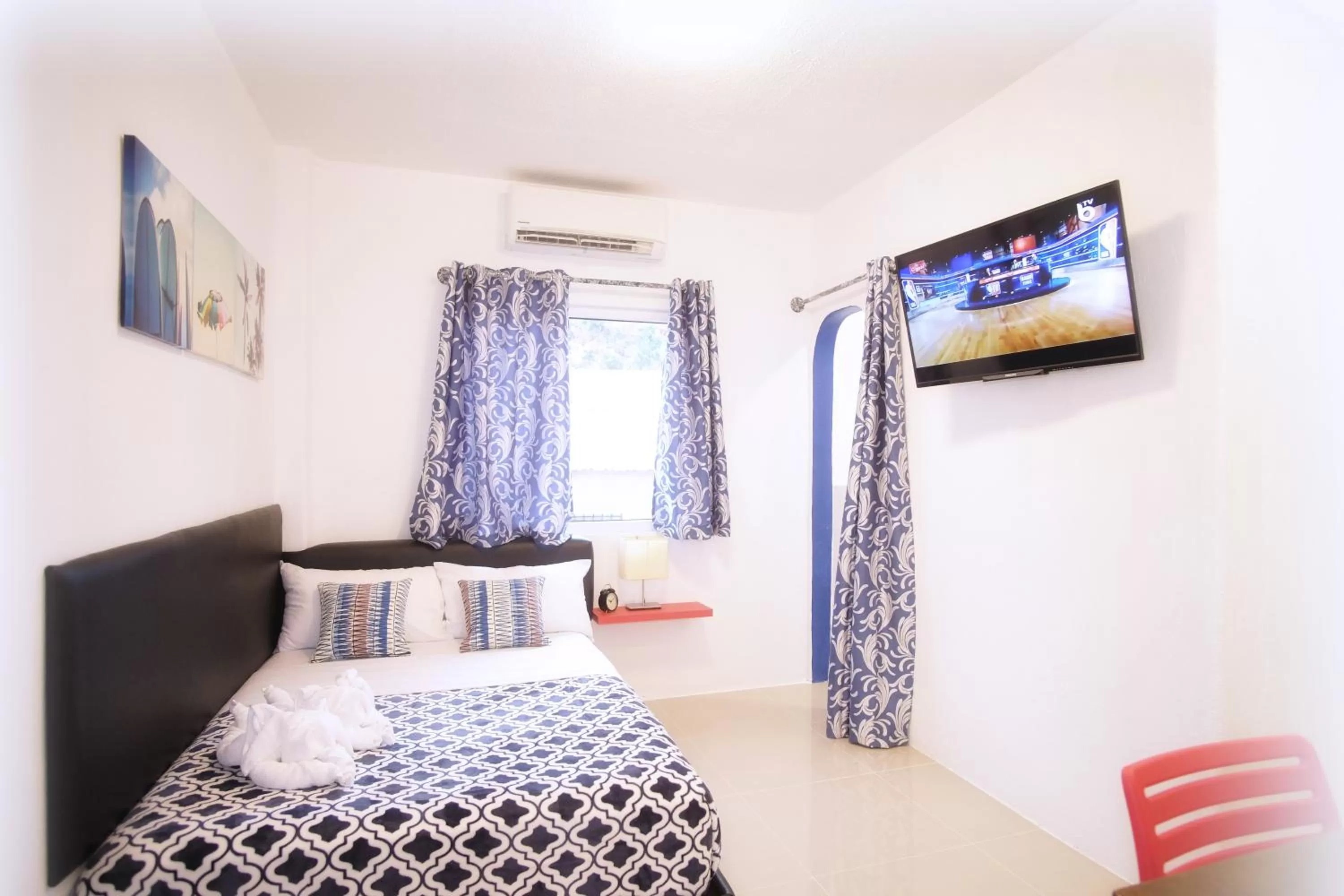 TV and multimedia, Bed in D´Gecko Hotel