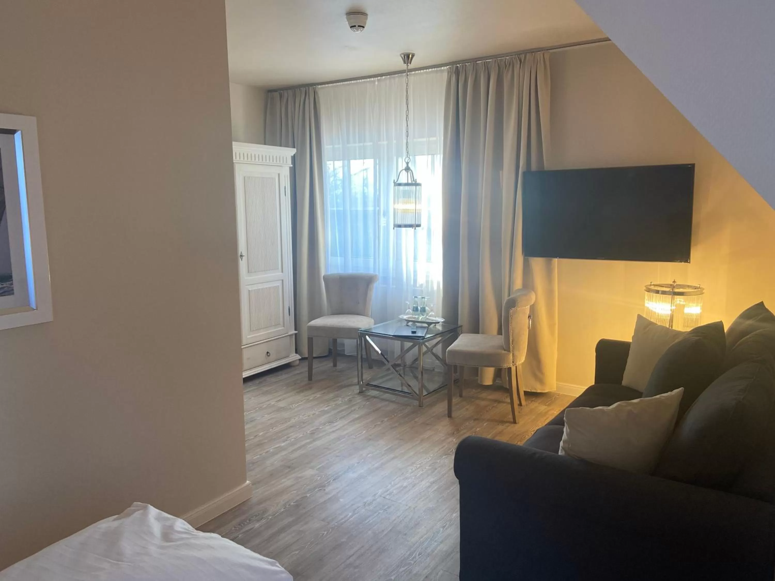 Bed in Petersen's Landhaus