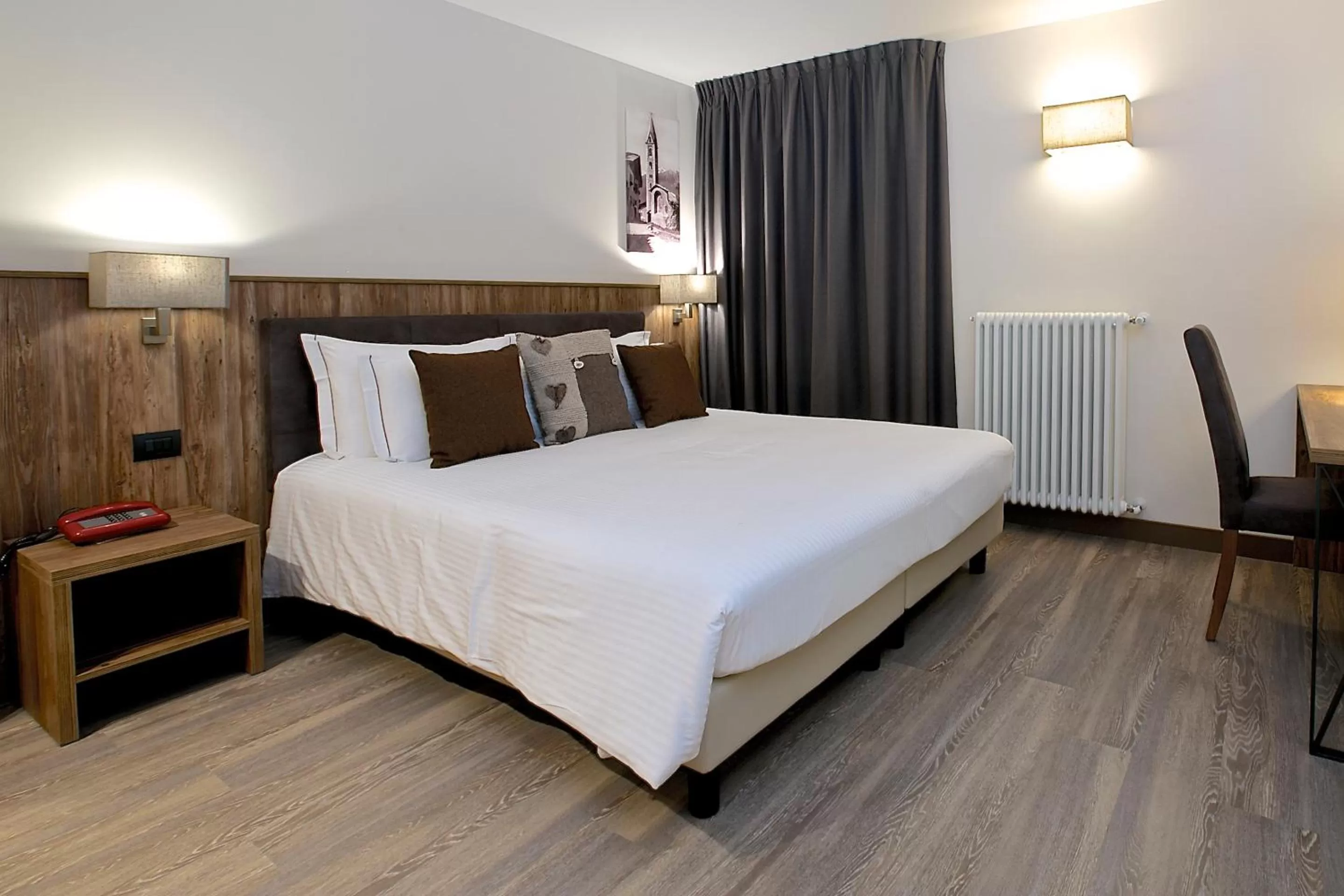 Bed in Olimpia Hotel