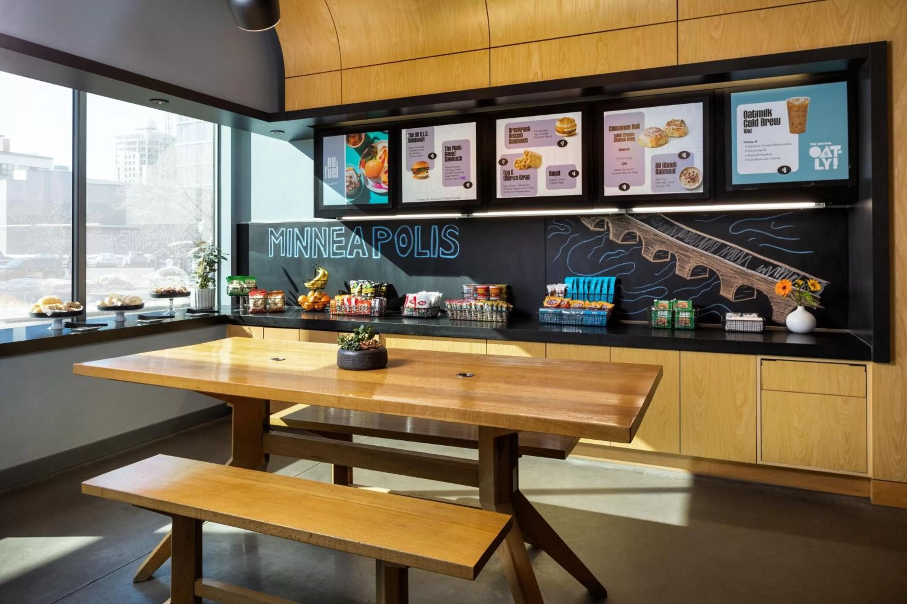 Restaurant/places to eat in Aloft Minneapolis