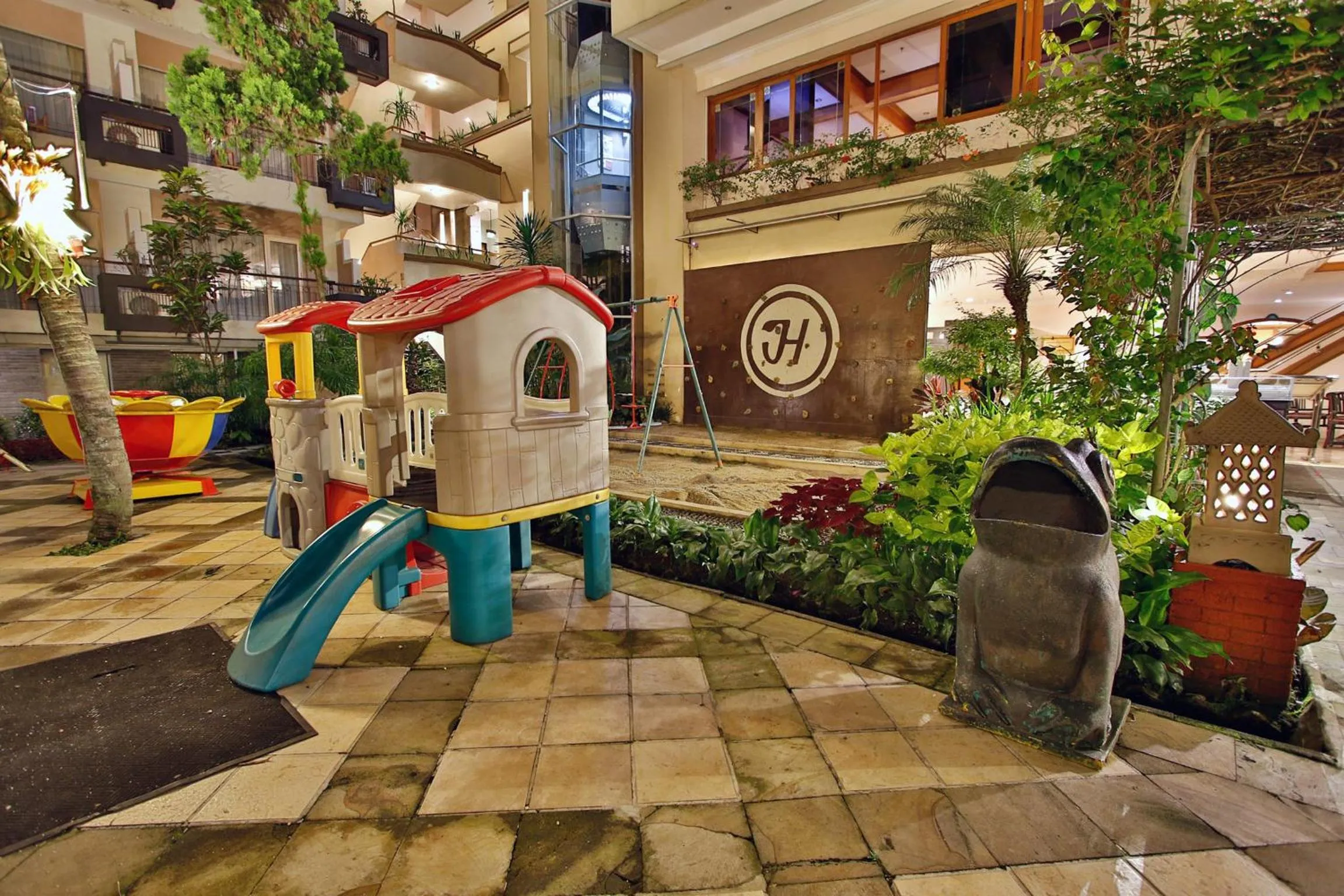 Children play ground in The Jayakarta Suites Bandung