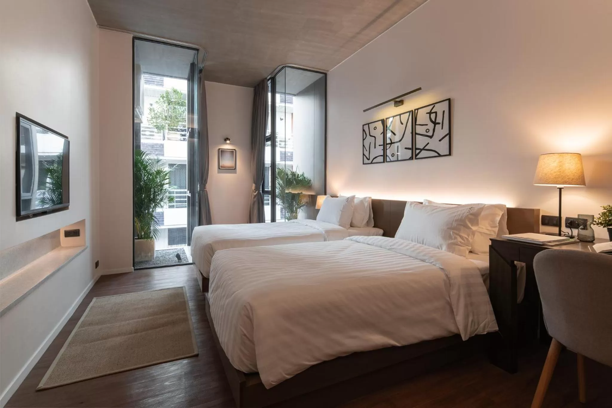 TV and multimedia, Bed in T2 Residence Sathorn