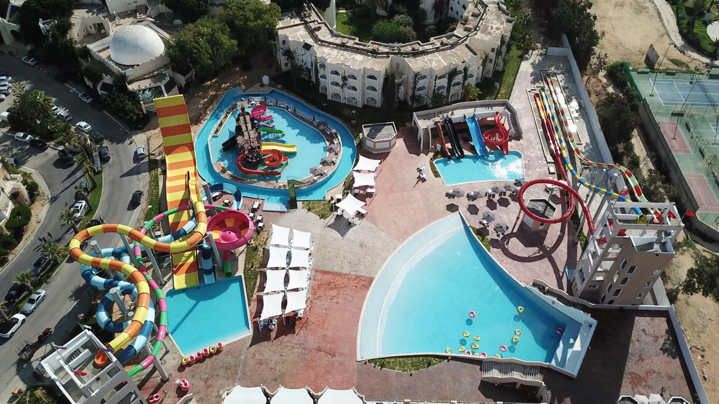 Aqua park in Mahdia Beach & Aqua Park