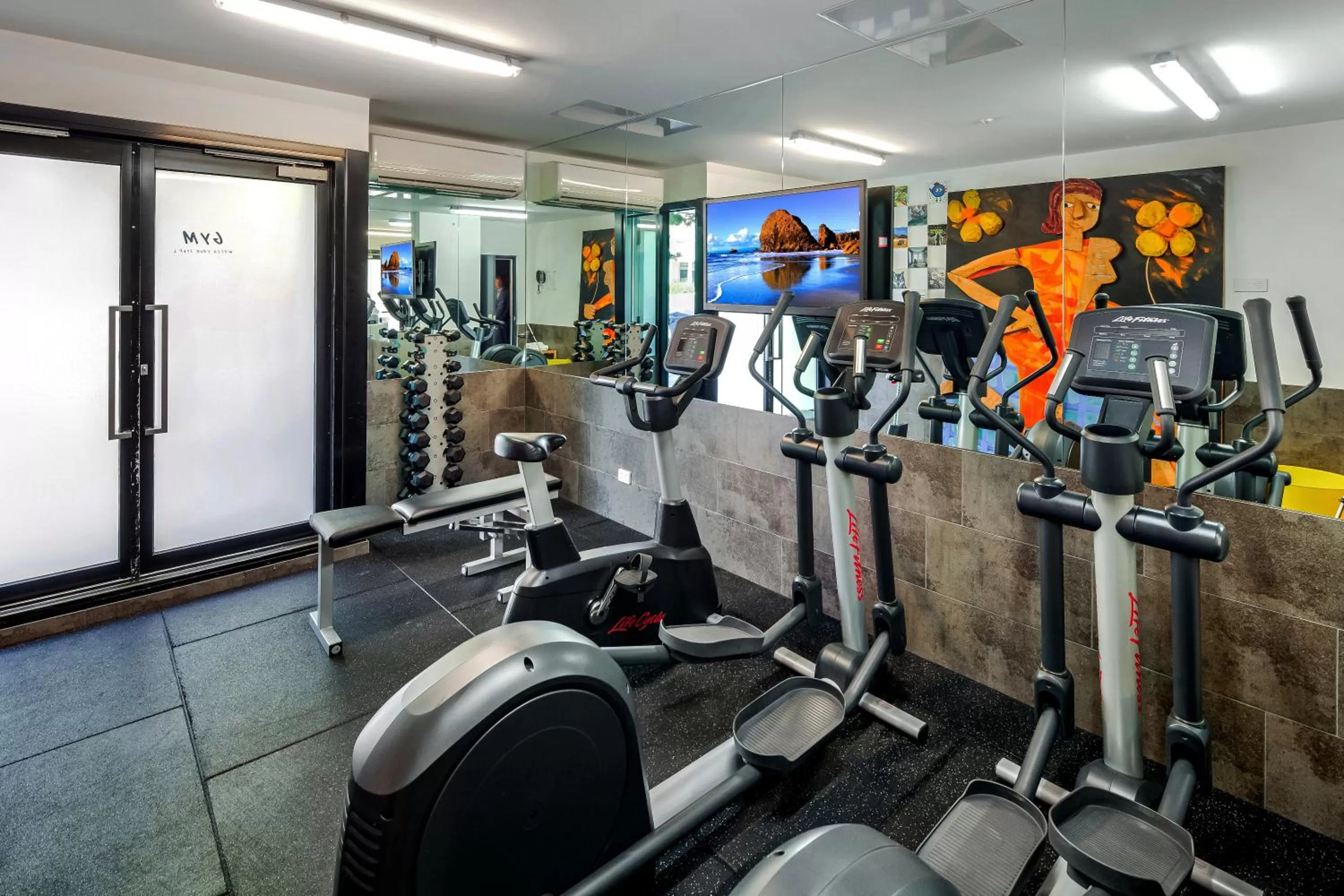 Fitness centre/facilities in Mercure Bendigo Schaller