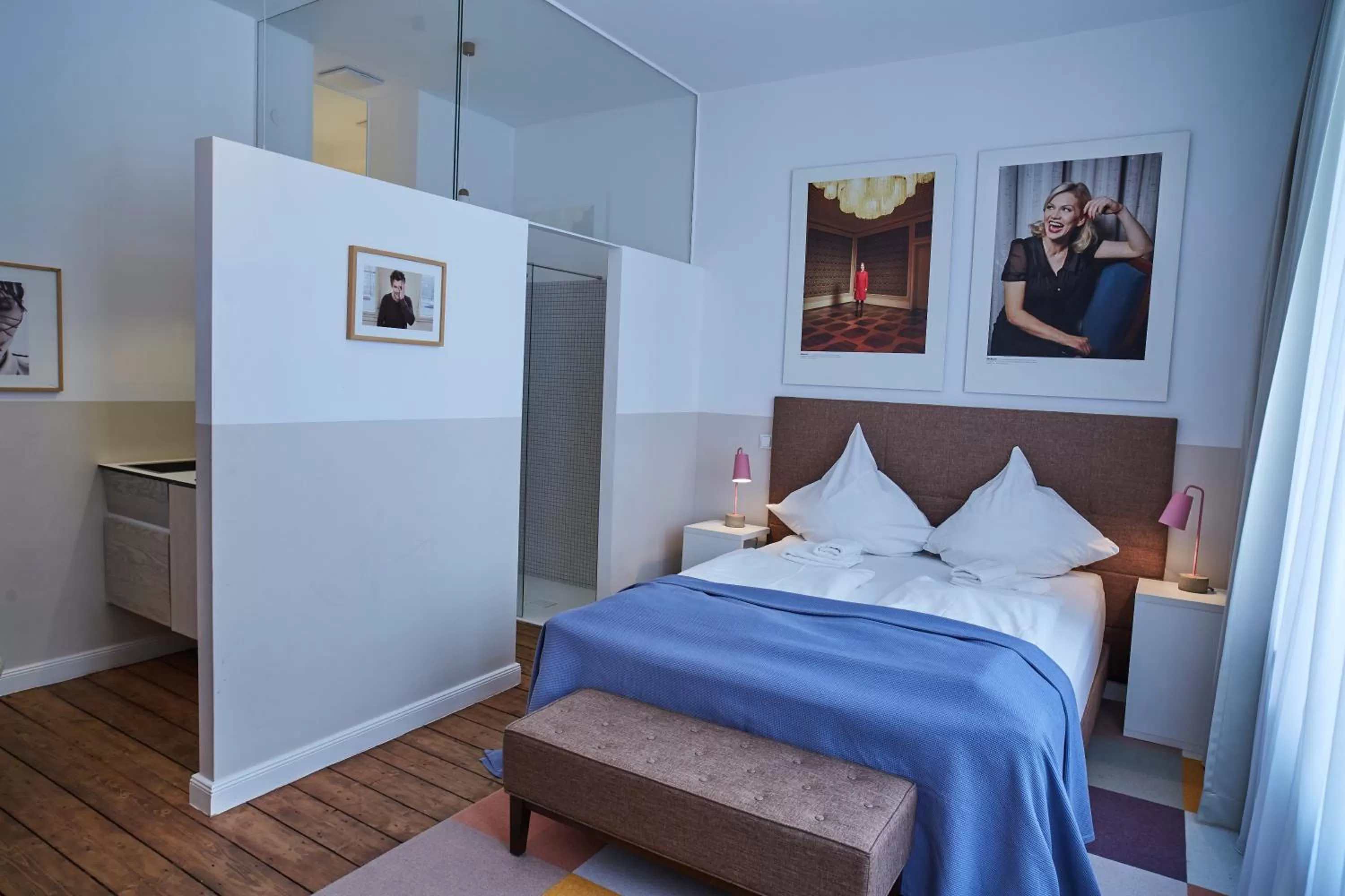 Decorative detail, Bed in MAISON MARSIL - Boutique Hotel Köln