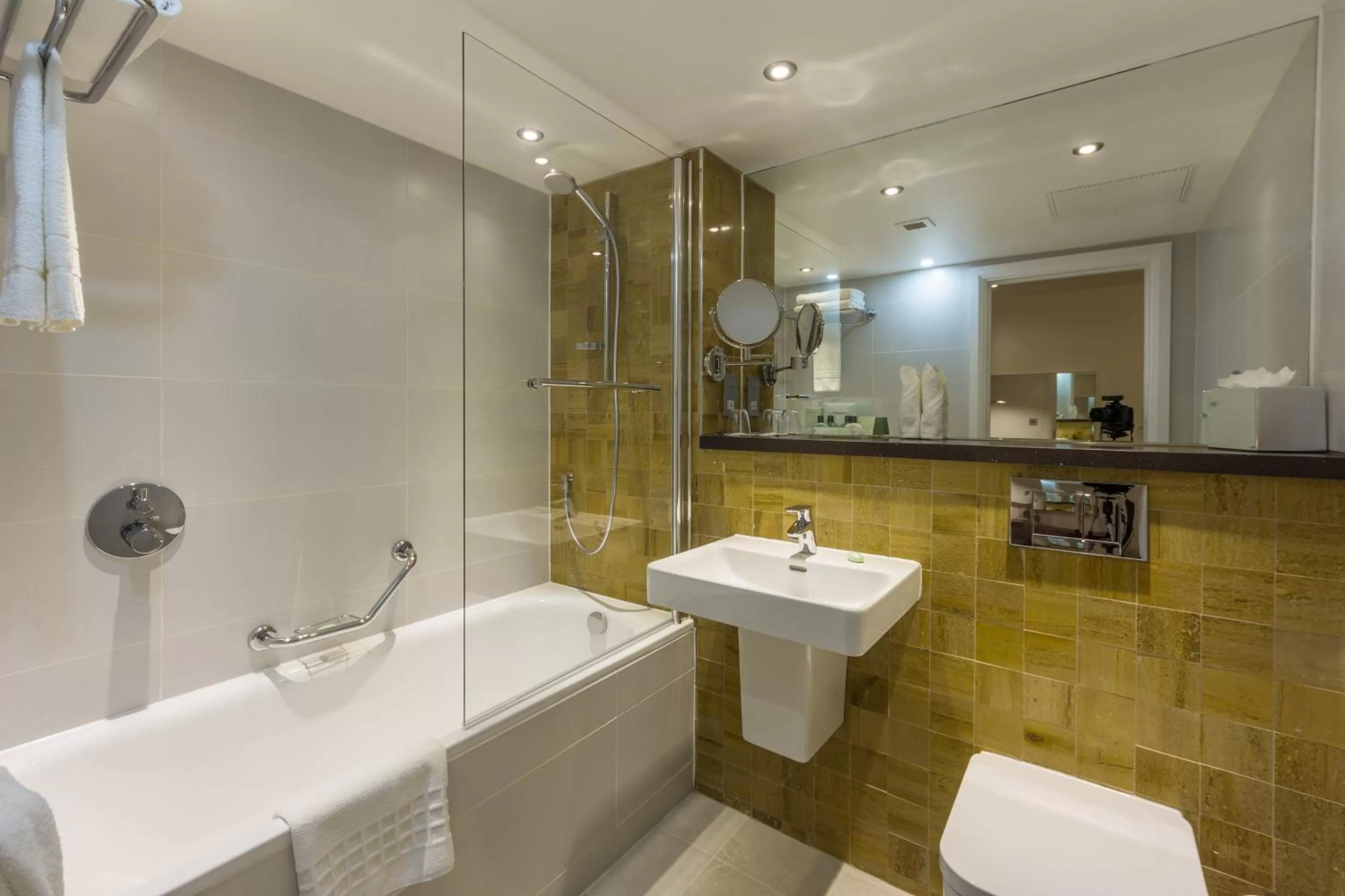 Shower in Holiday Inn London Watford Junction by IHG