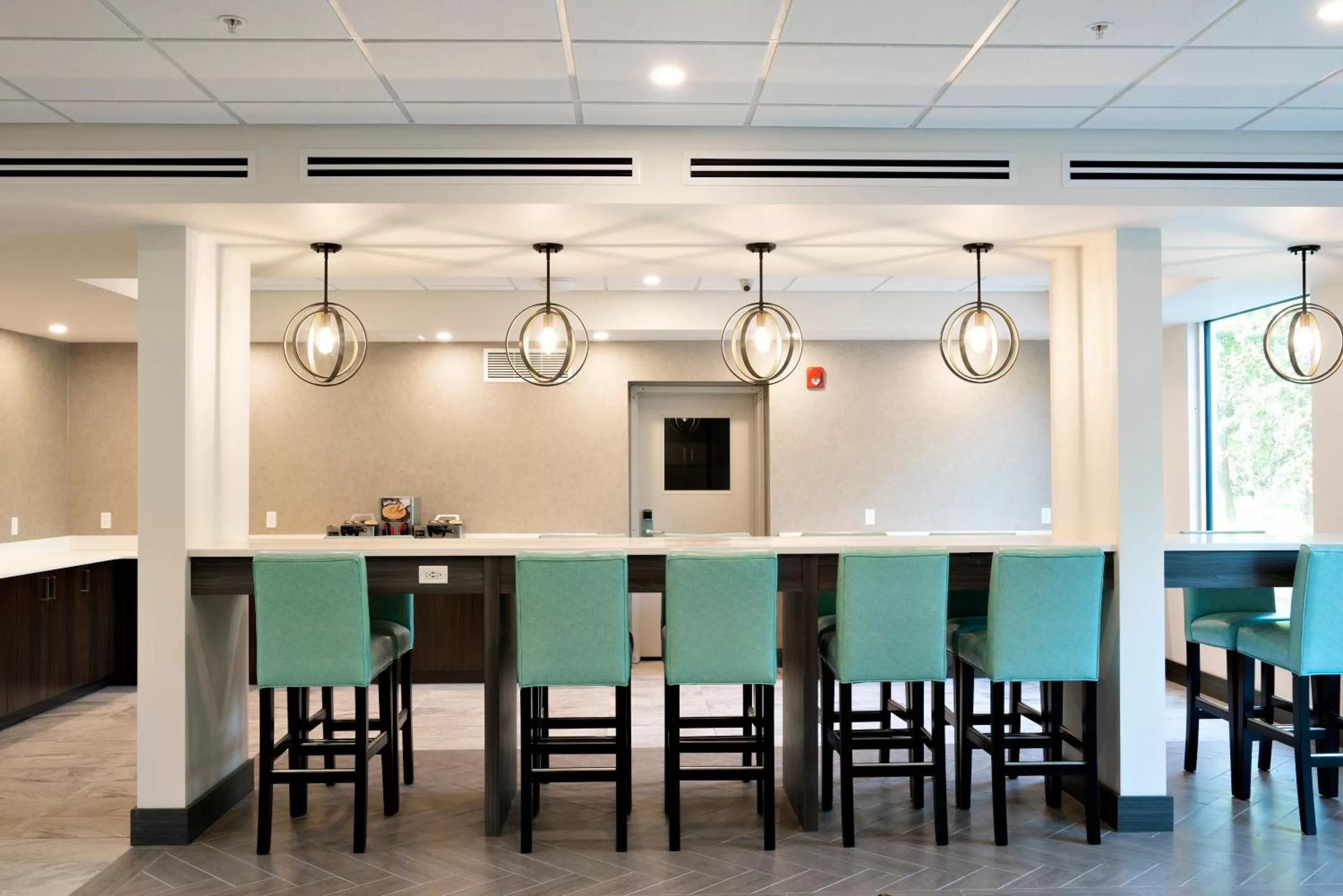 Continental breakfast in Coast Oliver Hotel